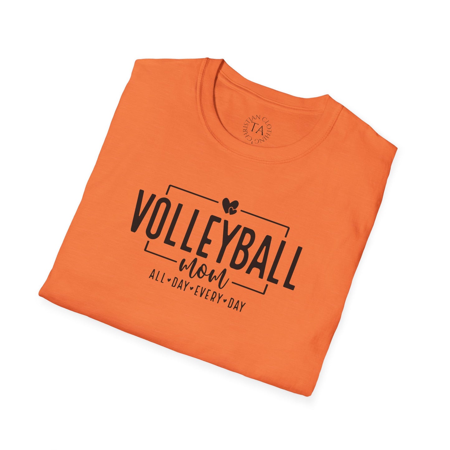 Volleyball Tee - All Day Every Day, Sports Shirt, Casual Wear, Gift for Athletes, Summer Outfit