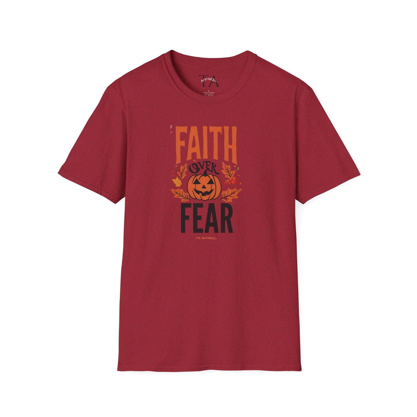 Faith Inspired Halloween T-Shirt "Faith Over Fear"