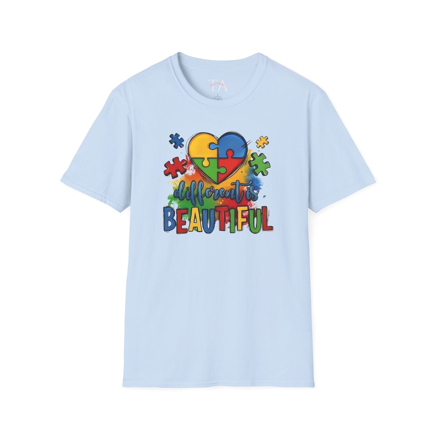 Autism Awareness Different is Beautiful T-Shirt