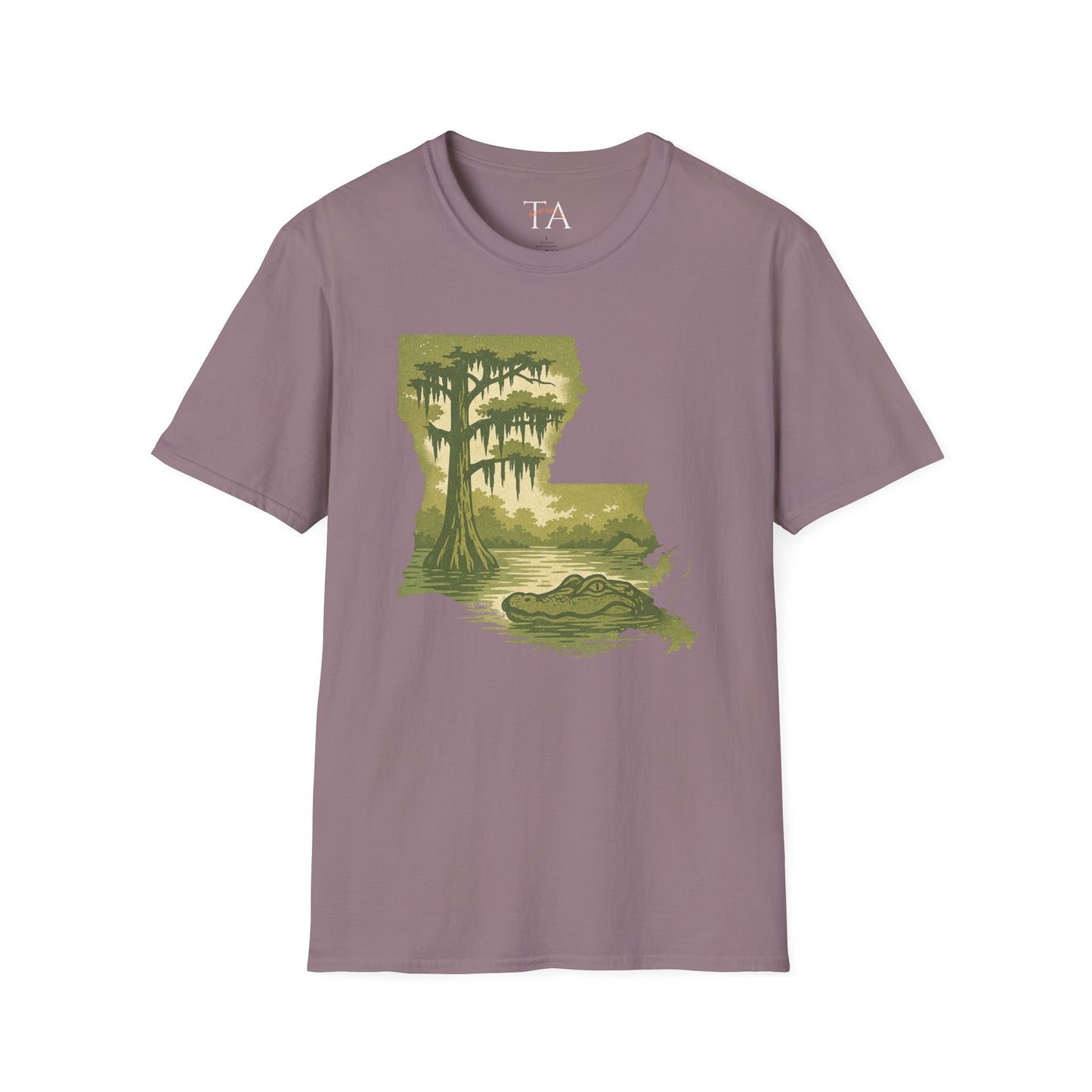 Louisiana Nature T-Shirt, Gift for Nature Lovers, Unisex Tee, Travel Souvenir, Outdoor Enthusiast Apparel, Urban Jungle Style