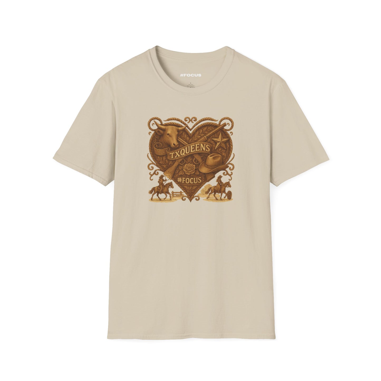 Texas Queens Graphic Tee | Soft Unisex T-Shirt, Trendy Shirt for Women, Cute Gift for Queens, Birthday Celebration, Everyday Style. Women's