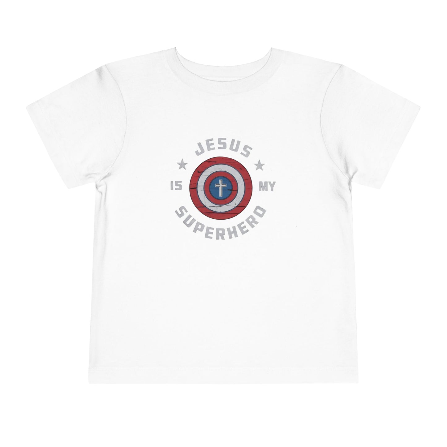 Jesus is My Superhero Christian Faith Easter Gift Tee - Toddler T-Shirt