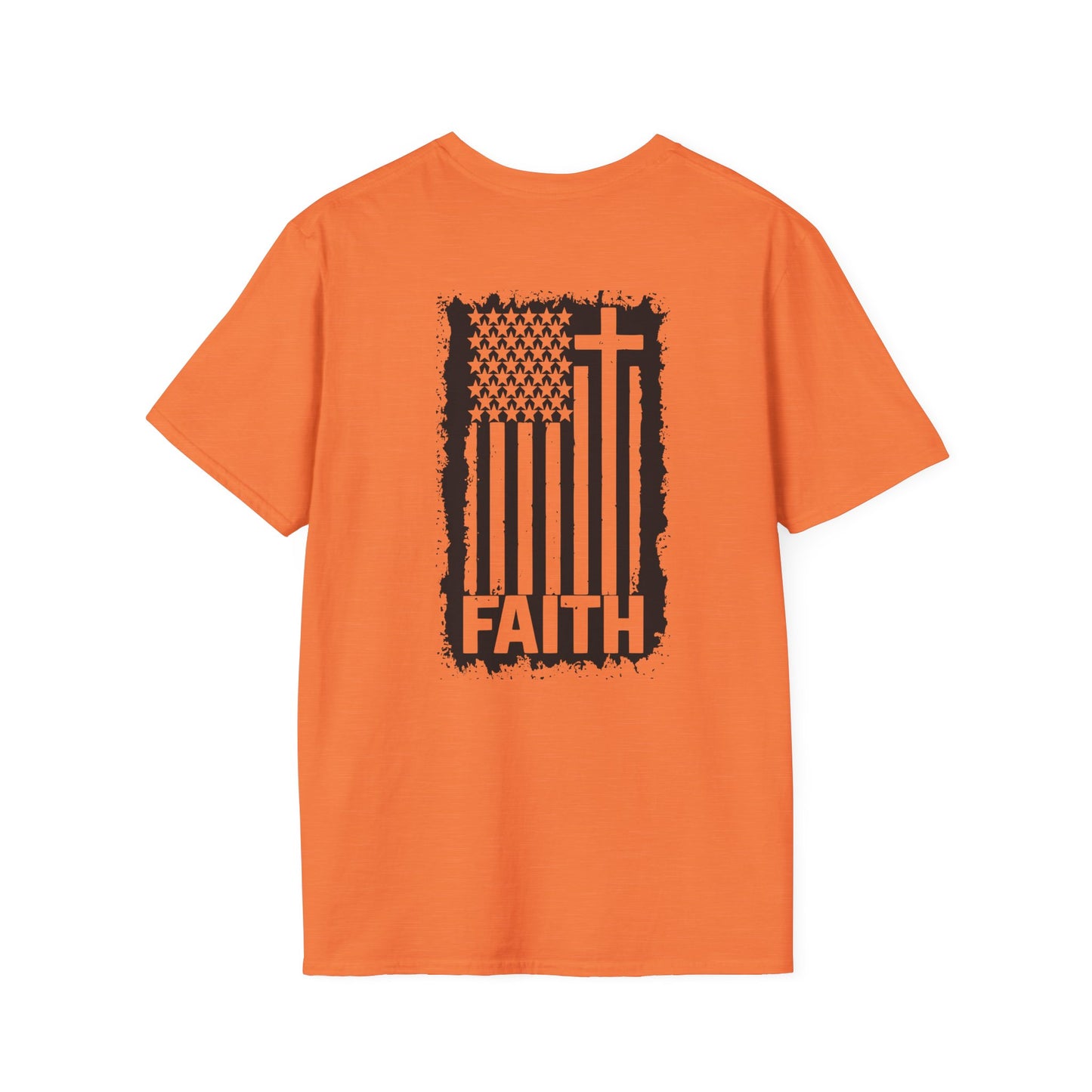Faith-Inspired American Flag T-Shirt