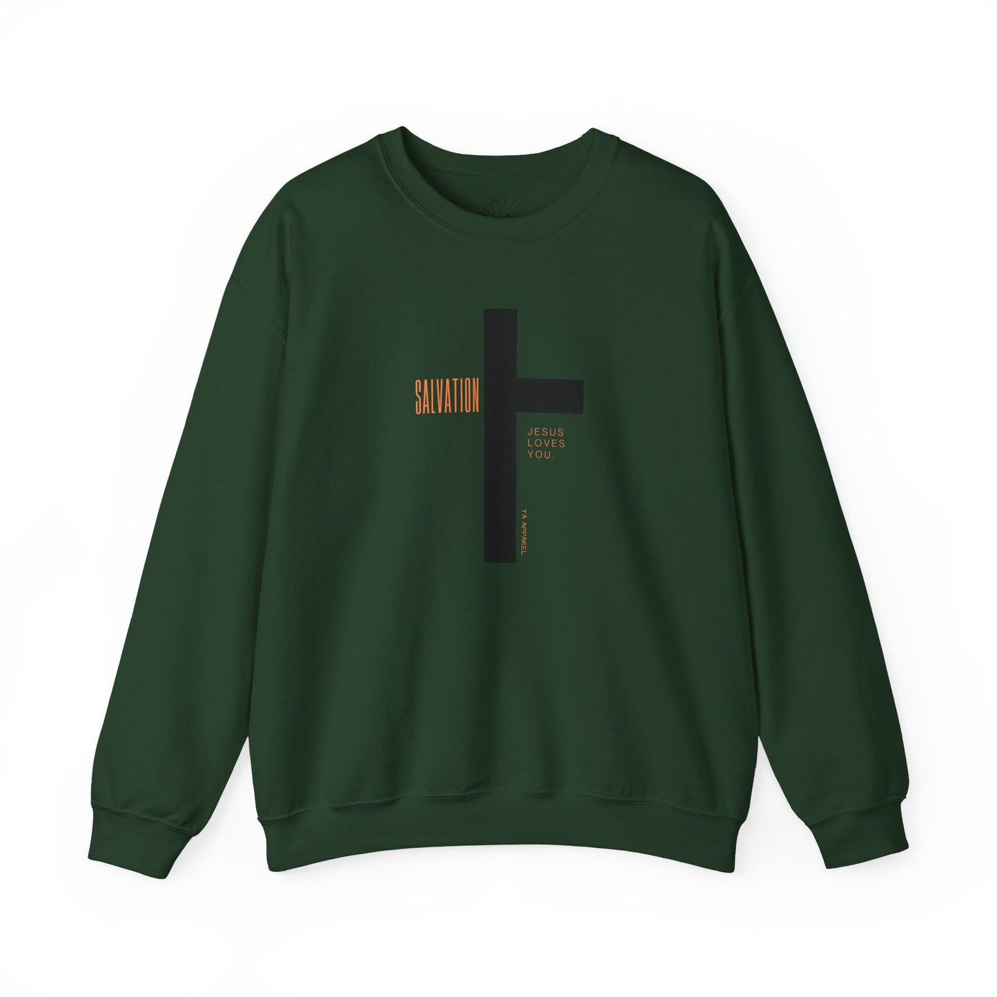 Faith Inspired Salvation Cross Sweatshirt