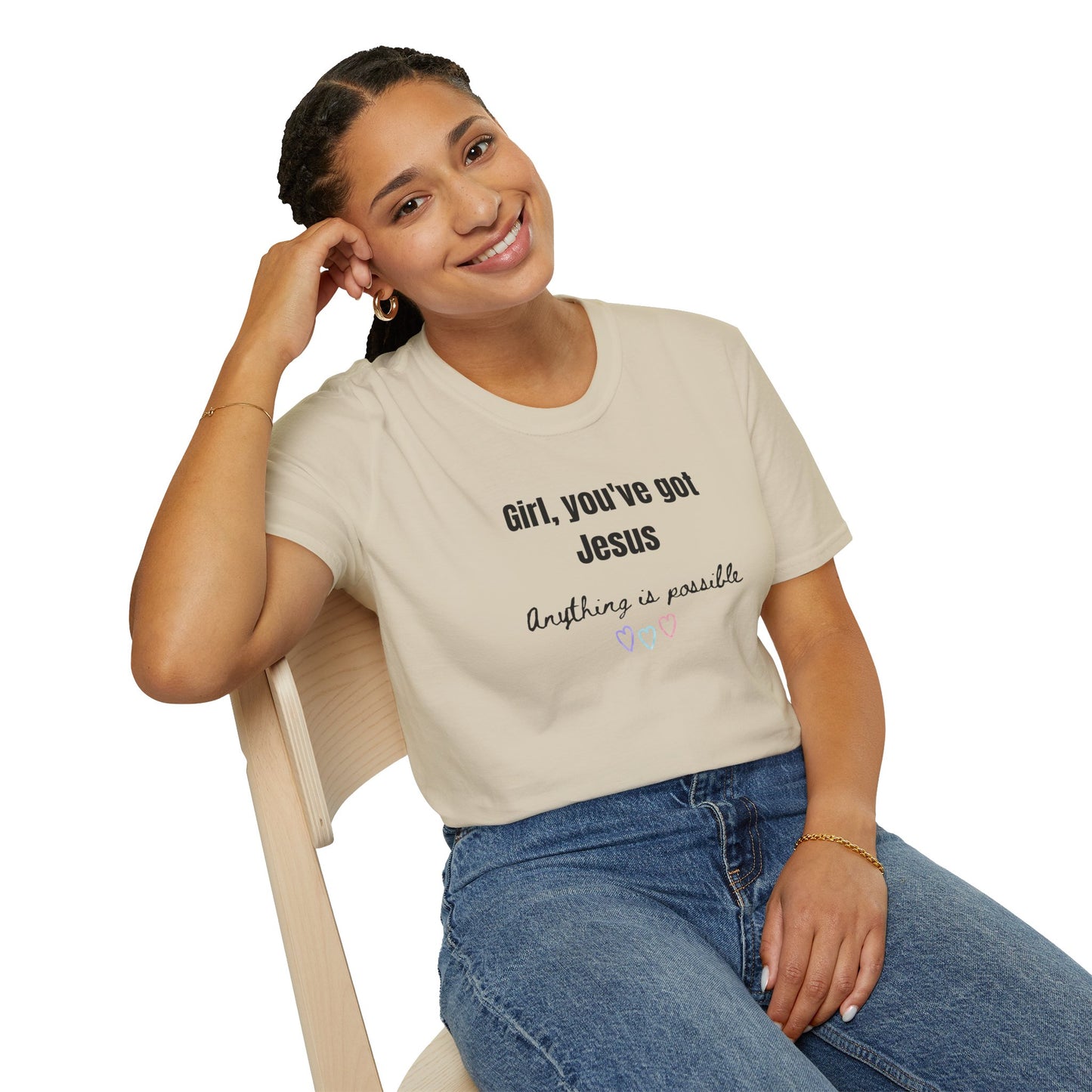 Faith Inspired Jesus T-Shirt Girl, You've got Jesus