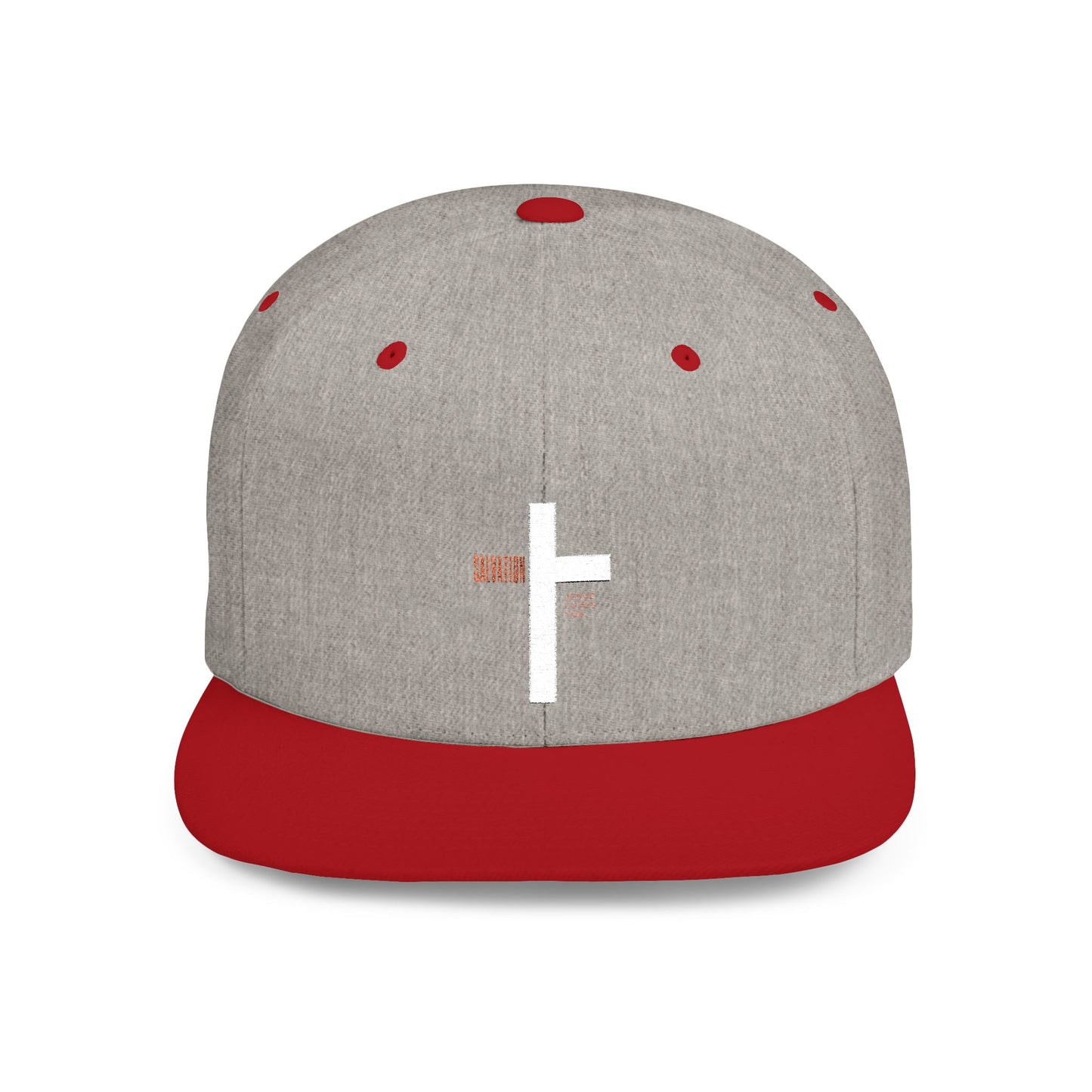 Snapback Hat with salvation cross