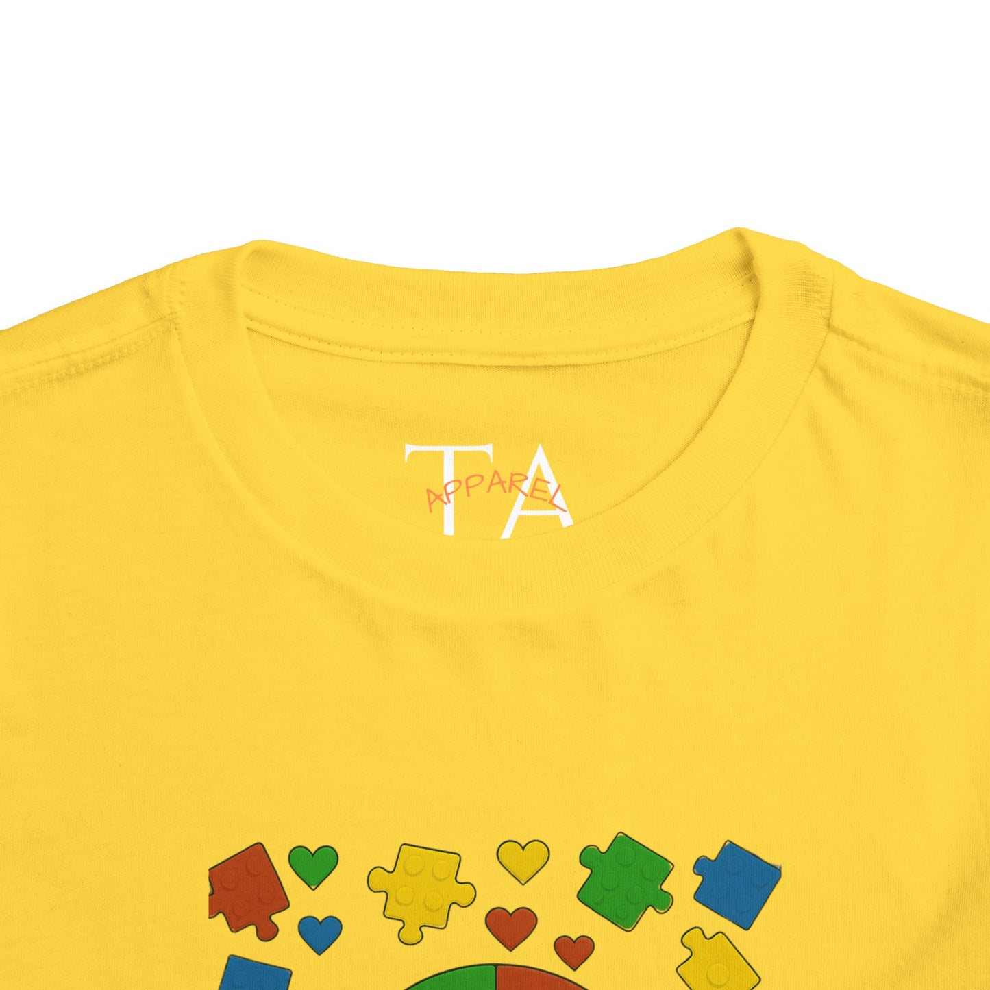 Autism Inspirational Tee - 'Fearfully and Wonderfully Made' - Toddler T-Shirt - Cute Gift for Kids, Baby Shower, Religious Celebrations