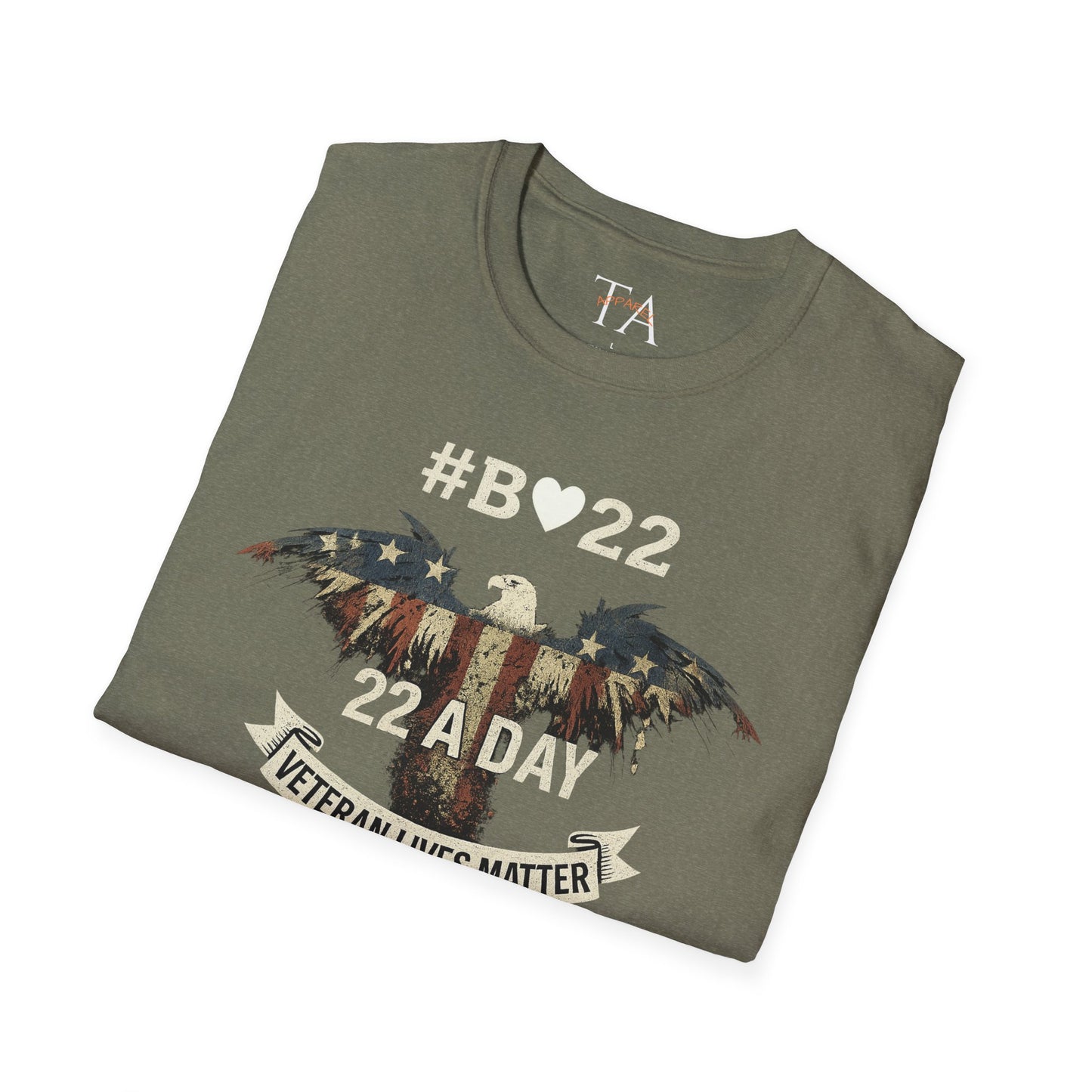 #B🤍22 Veteran Lives Matter T-Shirt