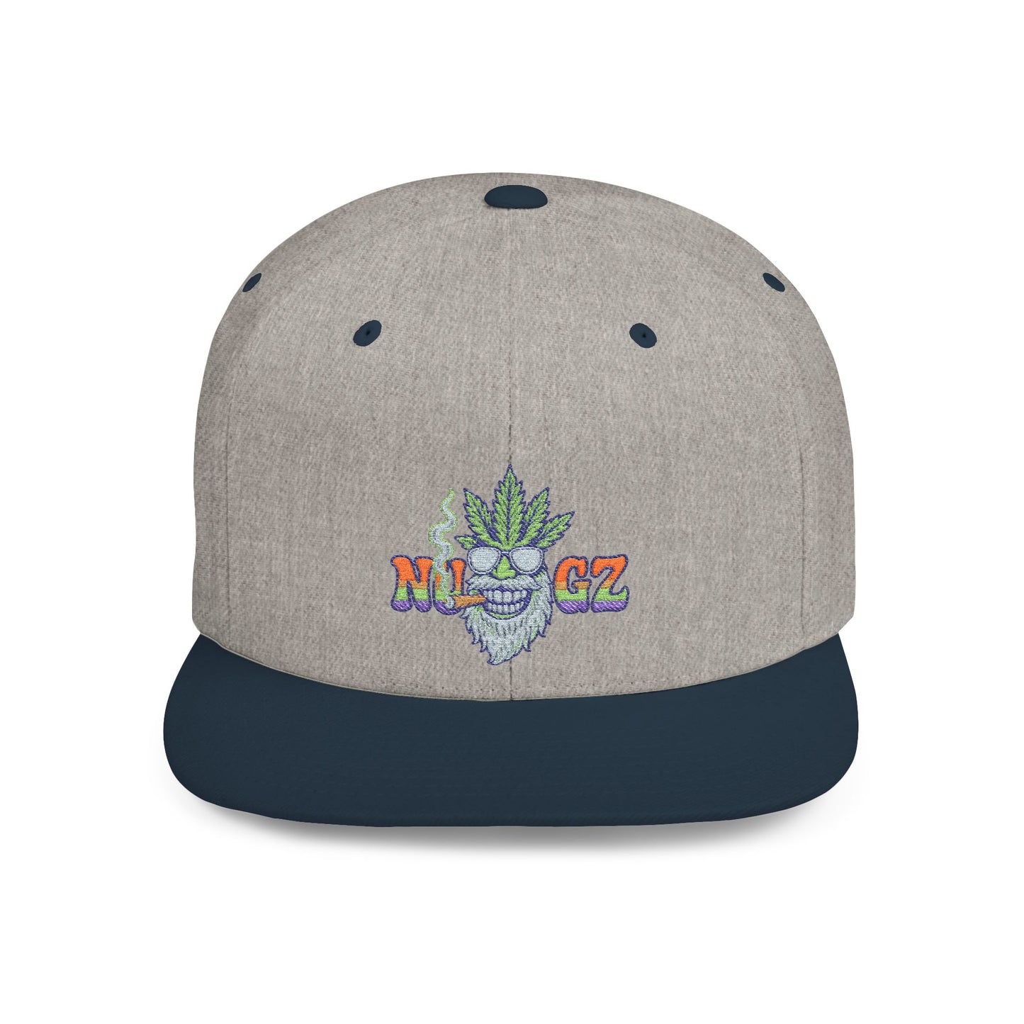 NUGZ Trendy Snapback Flat Bill Cap for Everyday Style, Perfect Gift for Men & Women, Summer Vibes