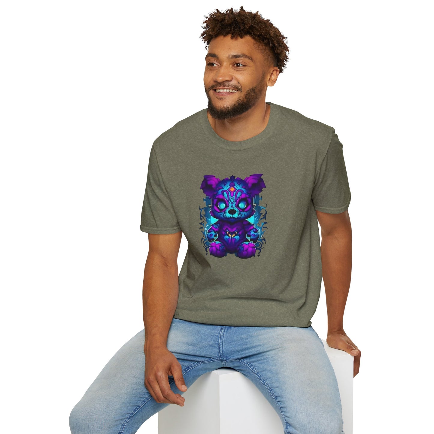 Unisex Colorful Bear T-Shirt