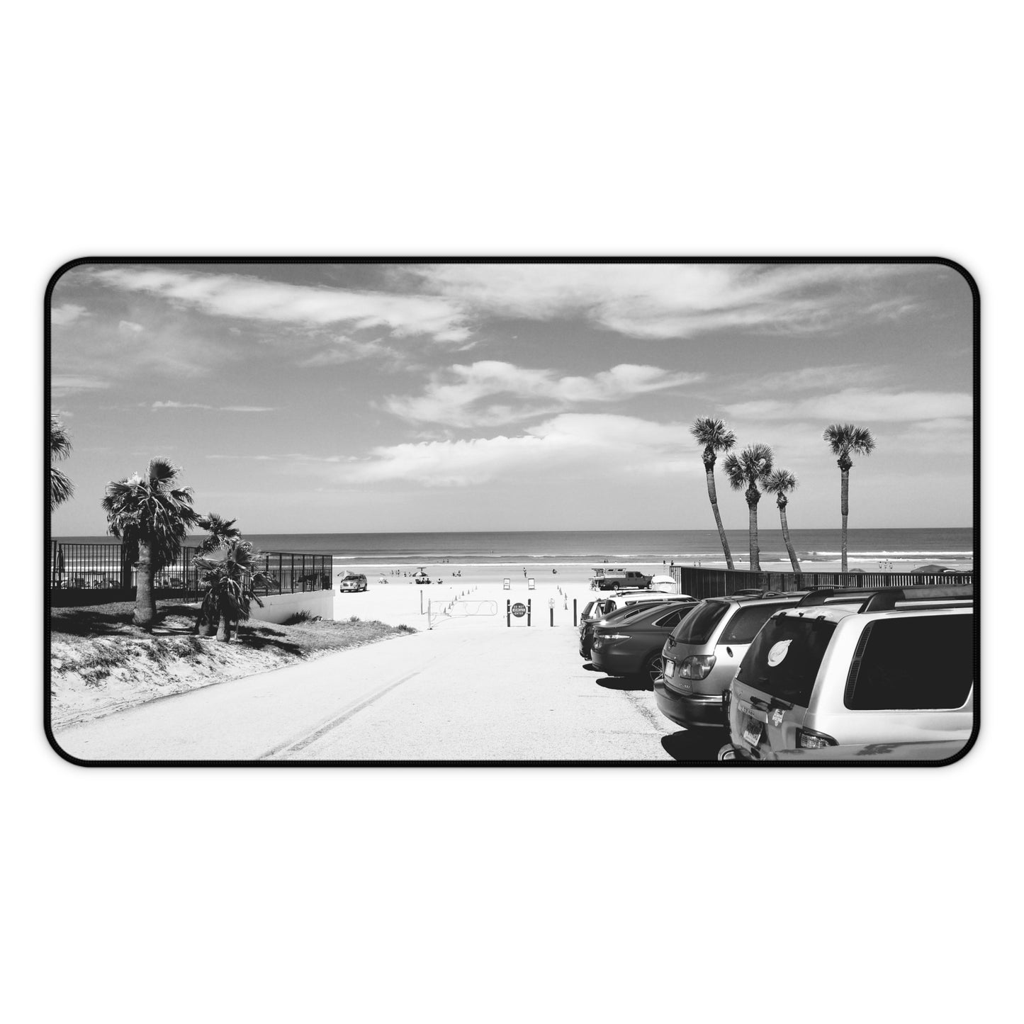 Desk Mat - Relaxing Day at Daytona Beach