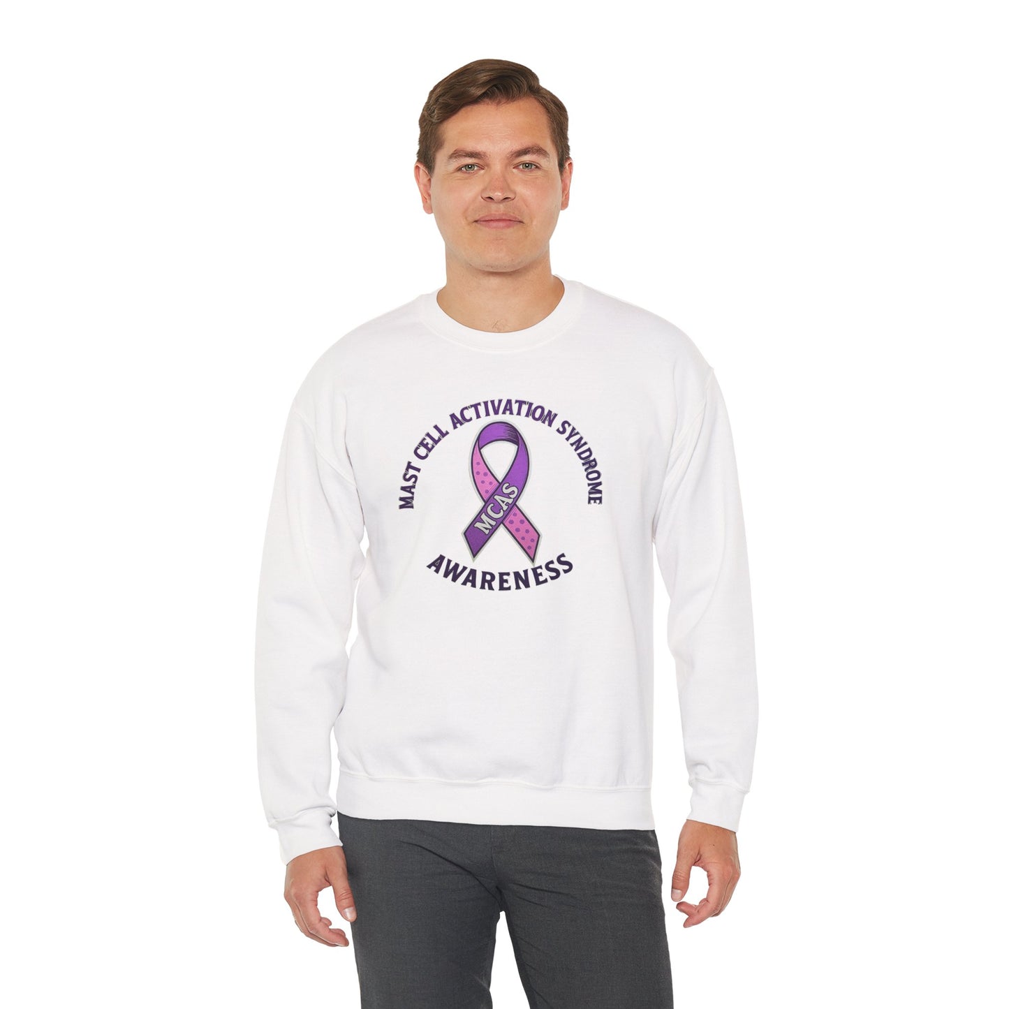 Mast Cell Activation Syndrome Awareness Crewneck Sweatshirt