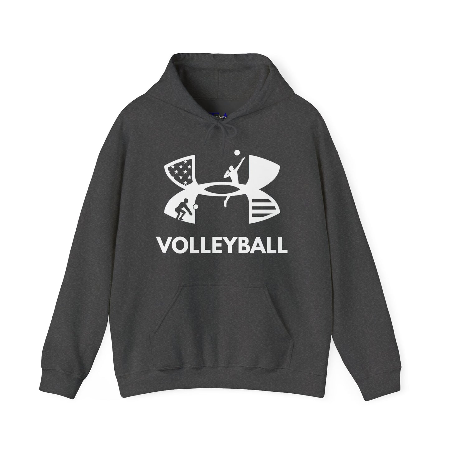 Volleyball Graphic Hoodie - Perfect for Players & Fans