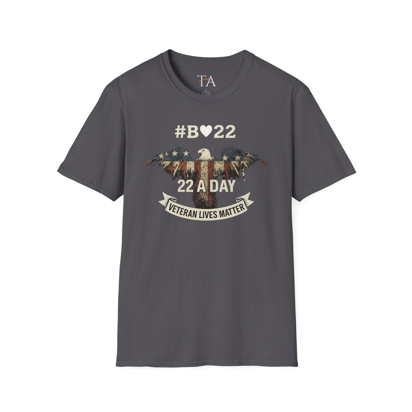 #B🤍22 Veteran Lives Matter T-Shirt