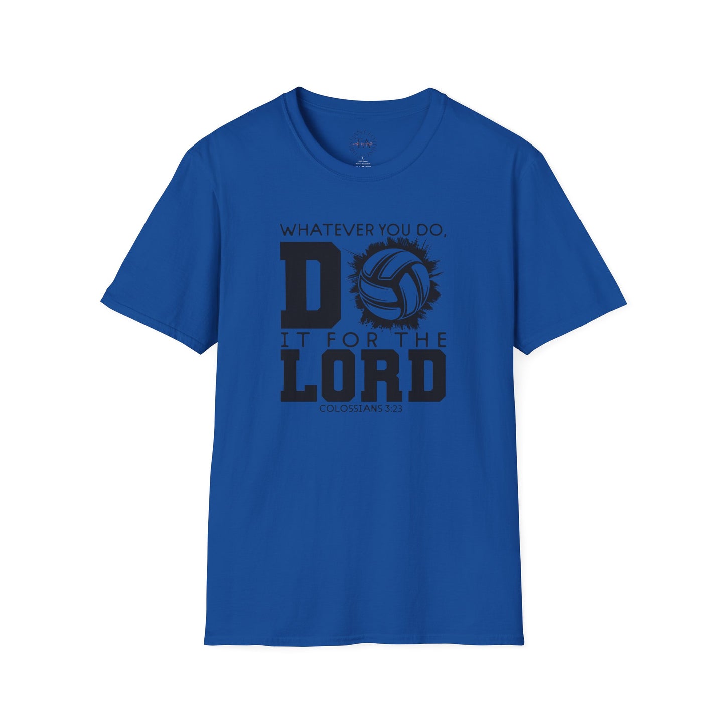 Volleyball Christian Unisex T-Shirt - Do it for the Lord