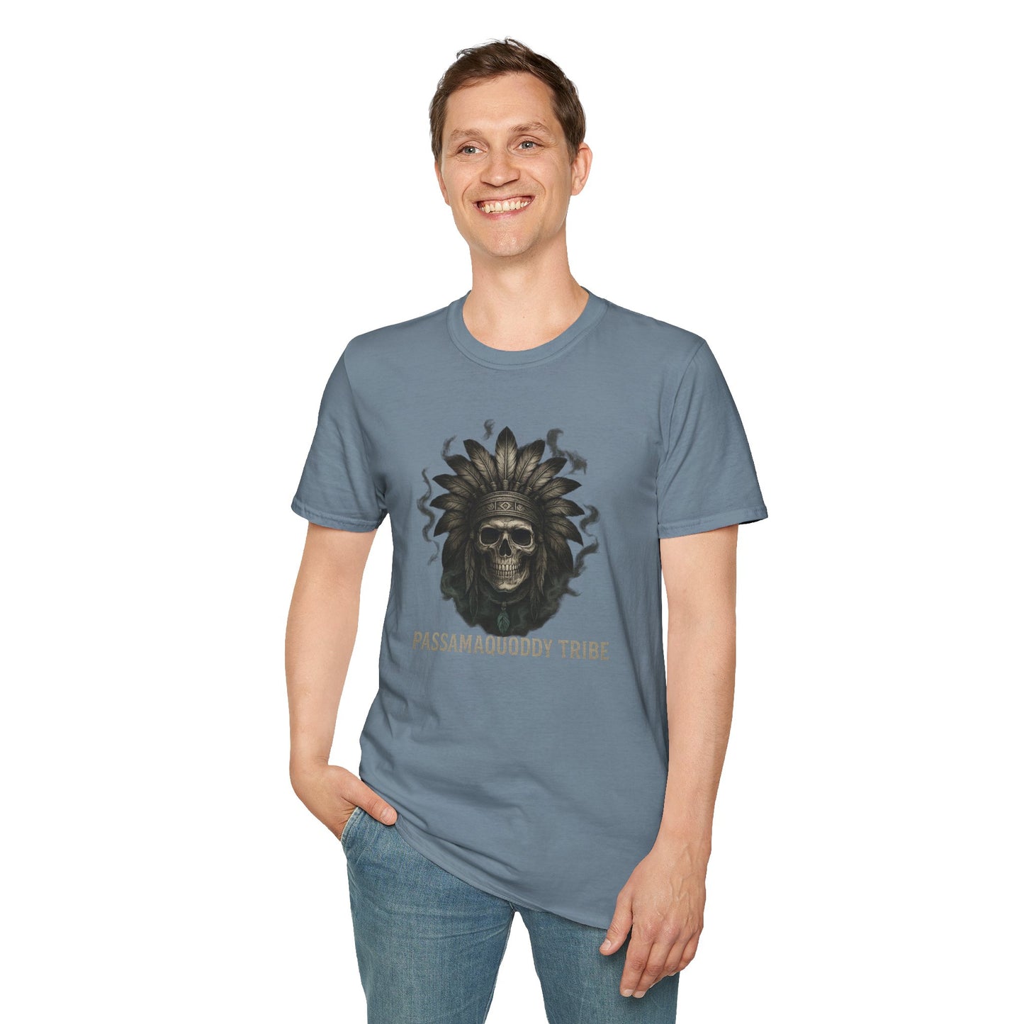 Tribal Graphic T-Shirt - Passamaquoddy Tribe Design7, Gift for Adventurers