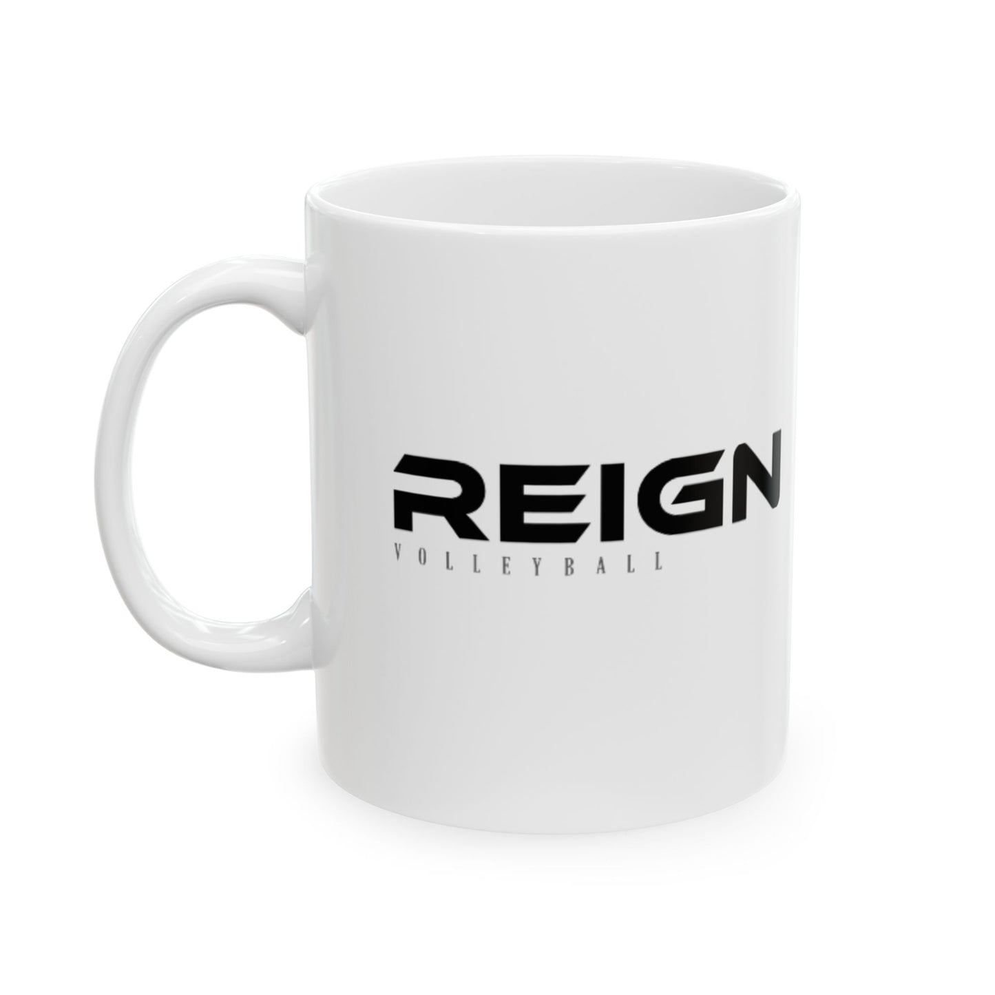 Reign Volleyball Ceramic Mug, Volleyball Gift, Sports Mug, Team Gift, Volleyball Fan Mug, Coach Gift, Volleyball Mom Mug