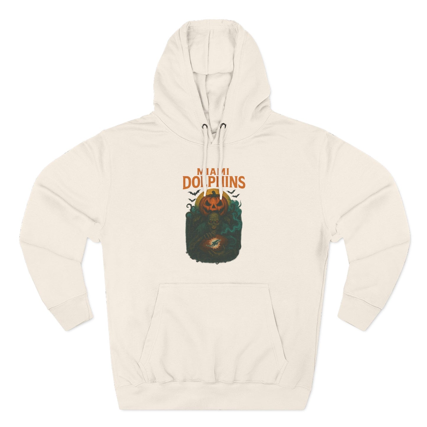 Halloween Cozy Dolphin Fleece Hoodie: Ocean Lovers, Casual Wear, Animal Lovers Gift, Beach Days, Relaxing at Home. Sea Life Graphic