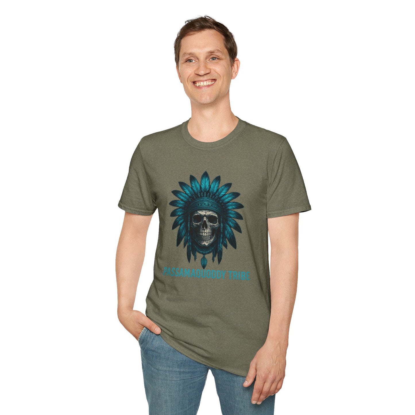 Tribal Graphic T-Shirt - Passamaquoddy Tribe Design5, Gift for Adventurers