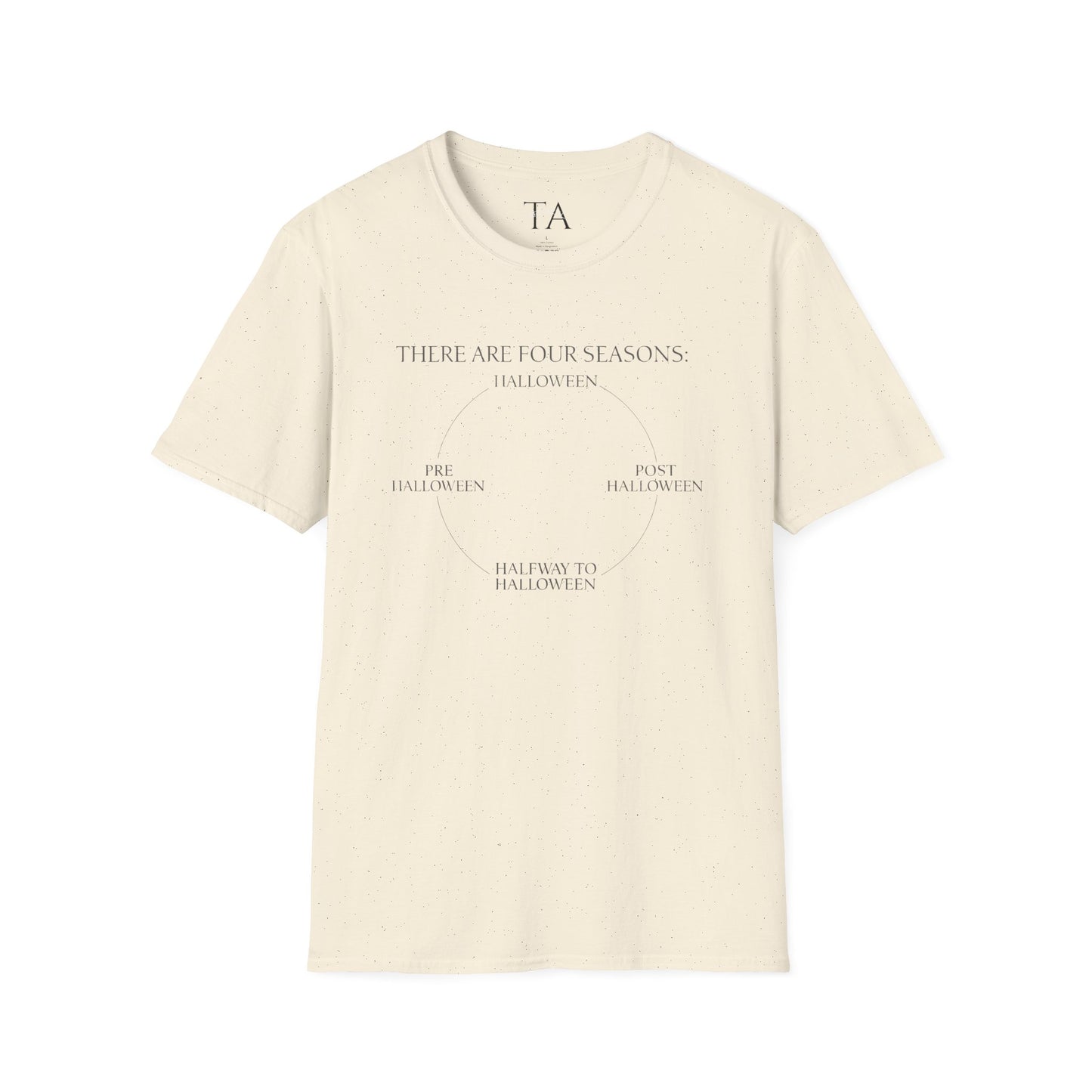 Halloween 4 Seasons Minimalist Unisex Tee