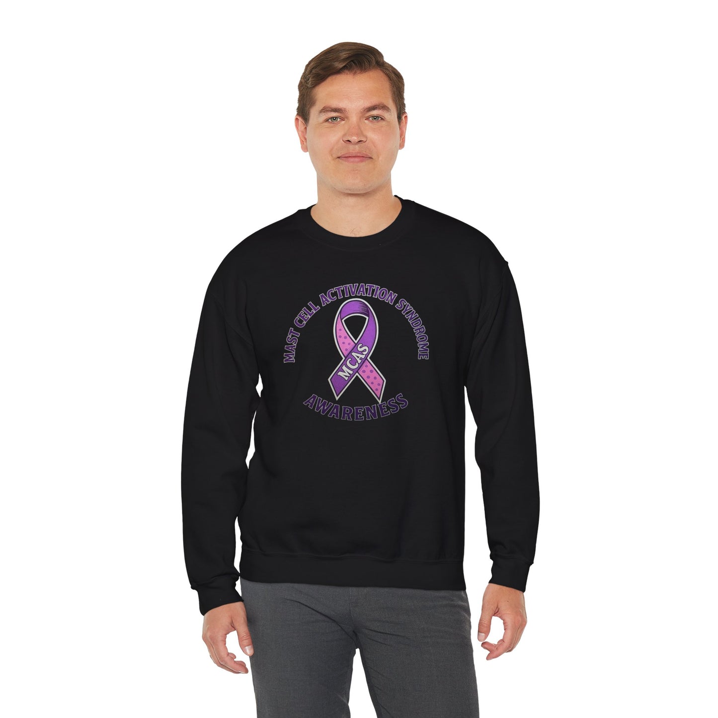 Mast Cell Activation Syndrome Awareness Crewneck Sweatshirt