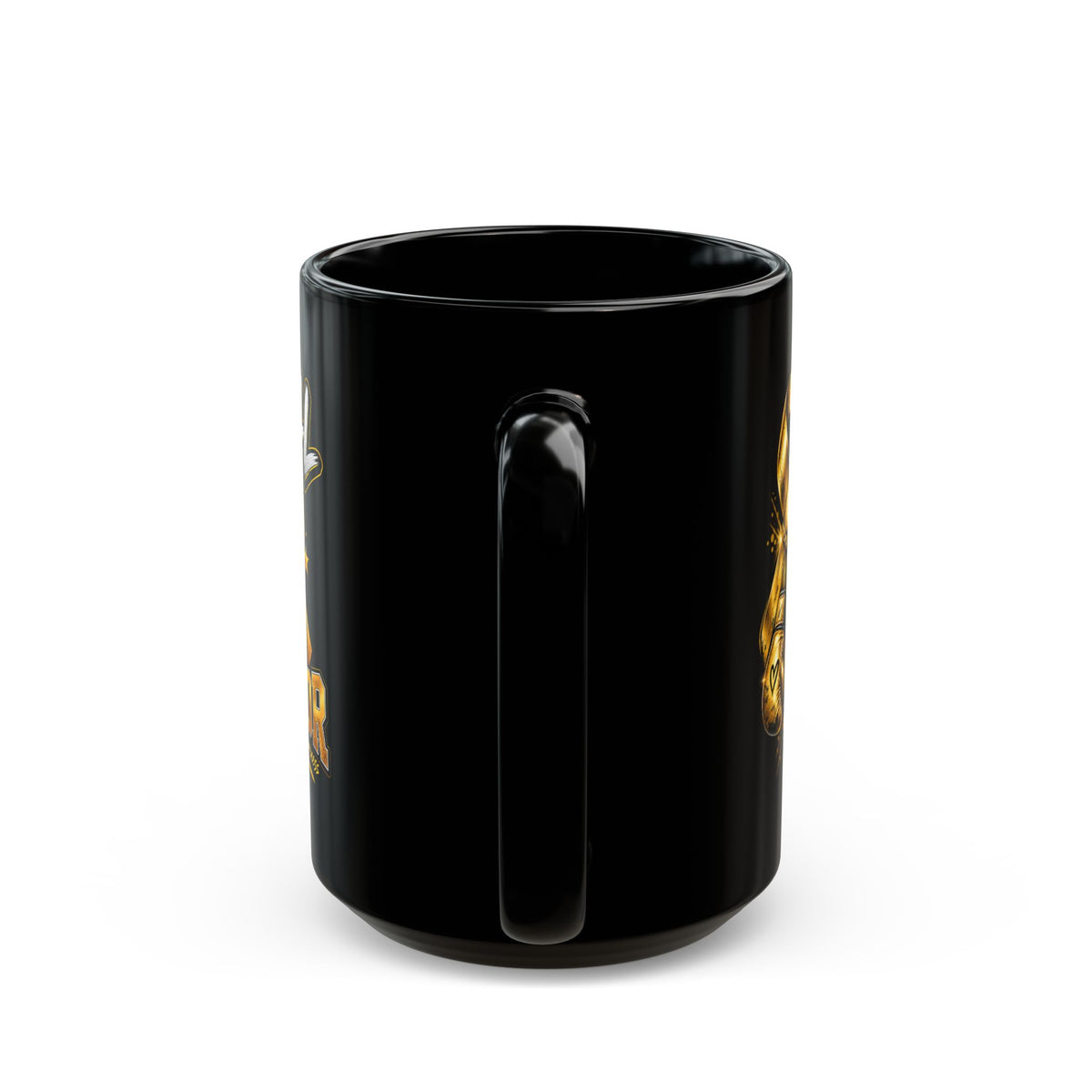 Childhood Cancer Awareness Never Too Small to Be a Warrior Mug | Gold Ribbon Fighter Mug(11oz, 15oz)