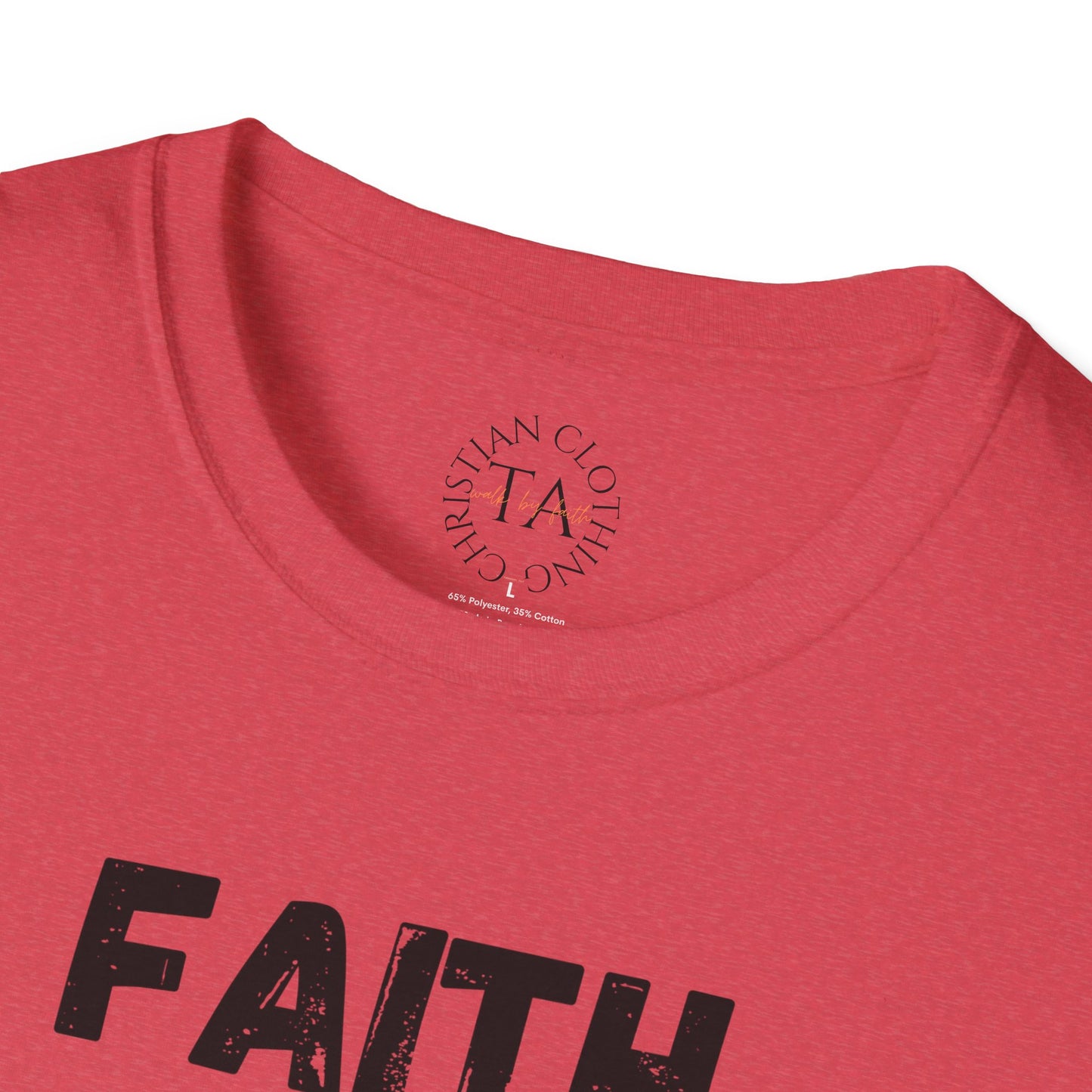 Faith Inspired Unisex T-Shirt - Faith Over Fear Design