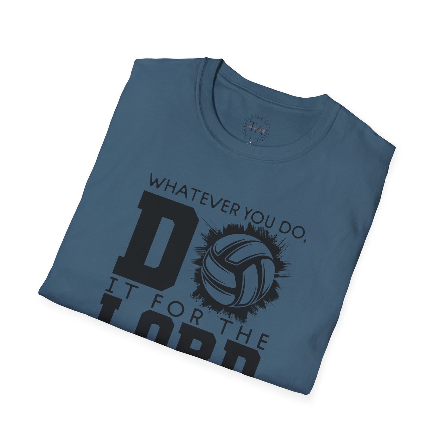 Volleyball Christian Unisex T-Shirt - Do it for the Lord