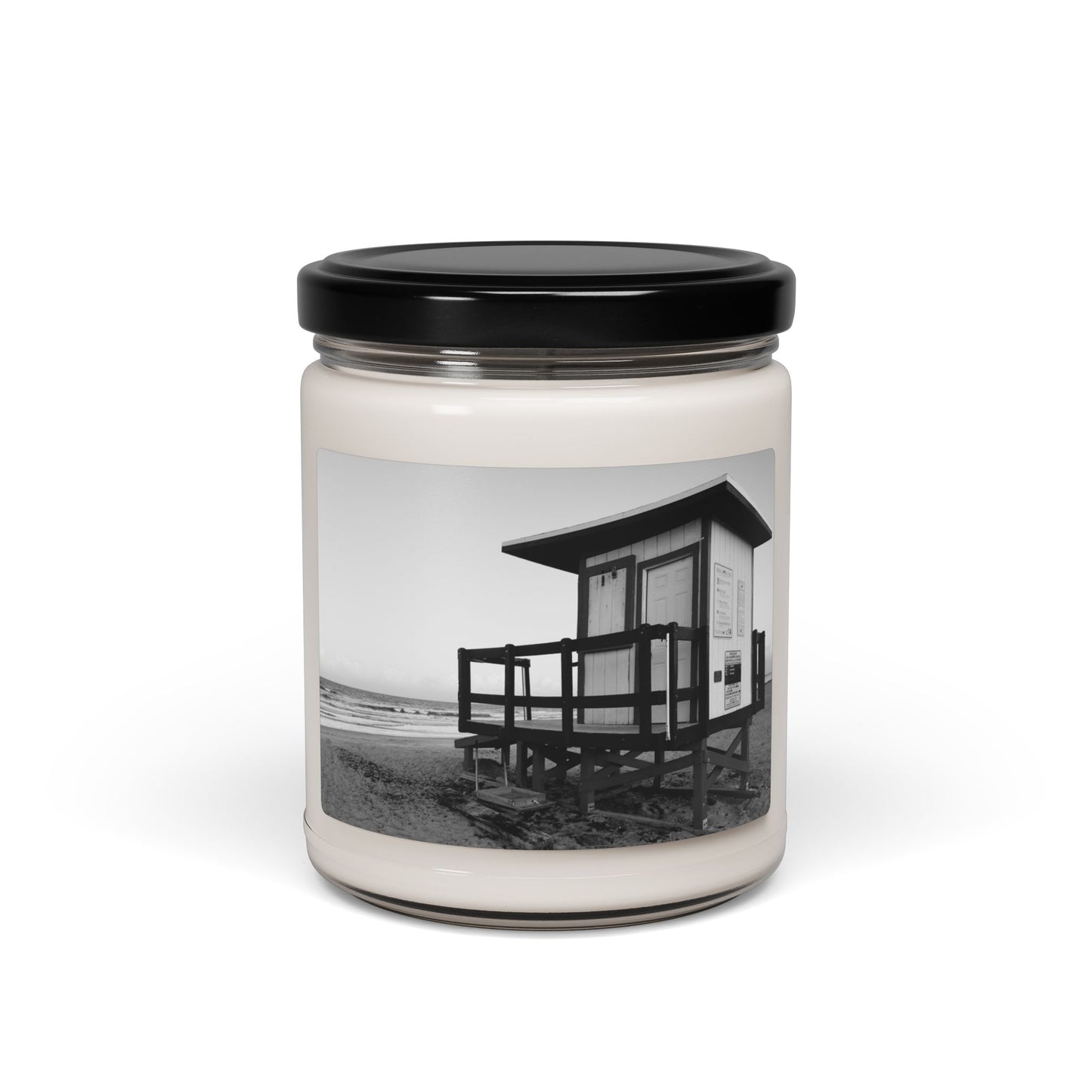 Scented Candles: Calming Sea Salt and Orchid Coastal Scented Candle, 9oz | Relaxation Gift | Home Decor | Beach Vibes | Eco-Friendly | Aromatherapy