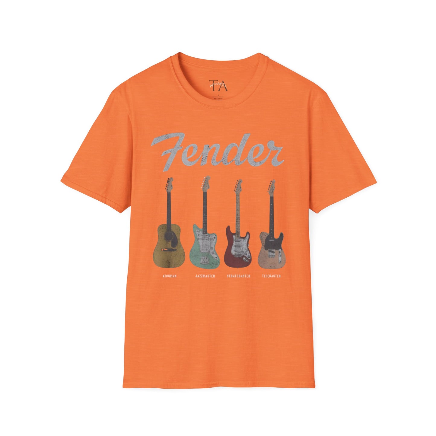 Guitar Lovers T-Shirt - Vintage Style Rock Band Tee