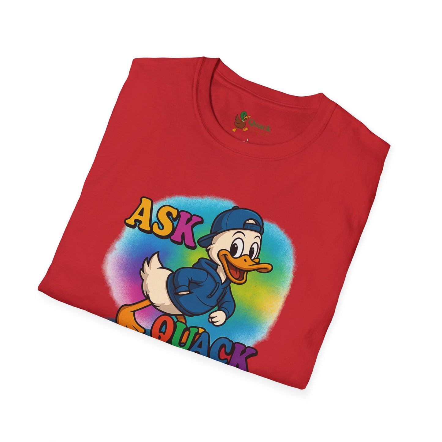 Ask Quack Quirky Duck Humor T-Shirt