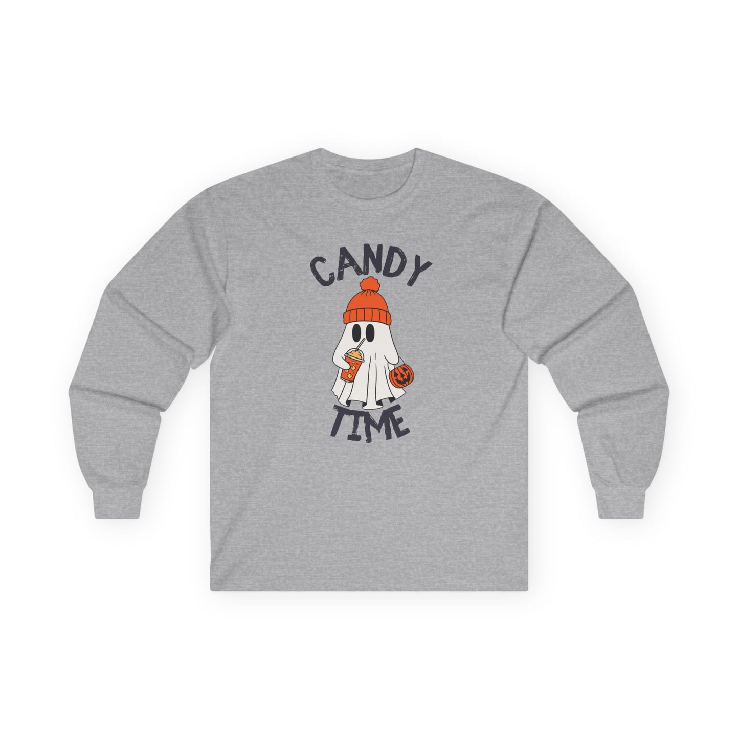 Halloween Candy Time Long Sleeve Tee