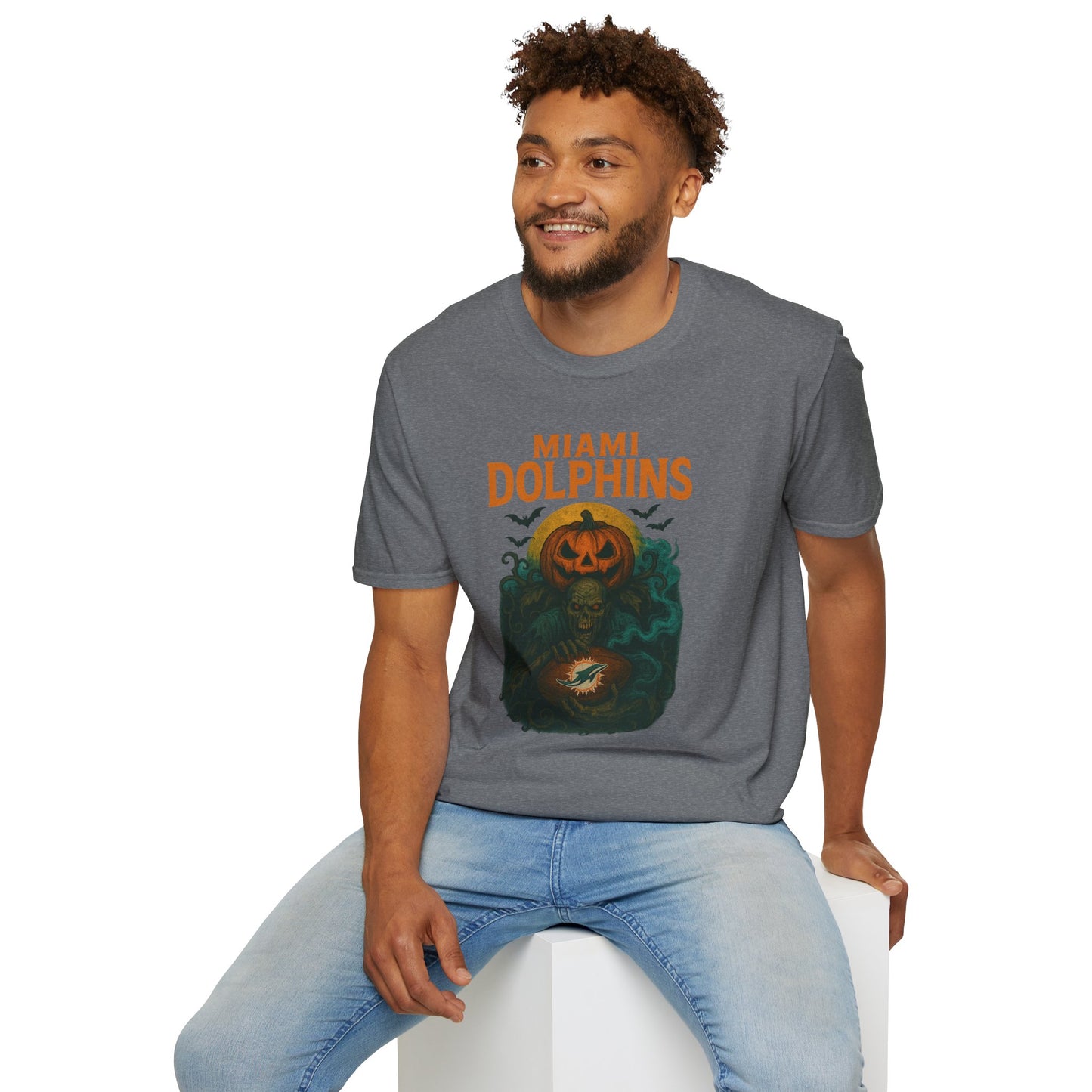 Halloween Spooky Dolphins T-Shirt
