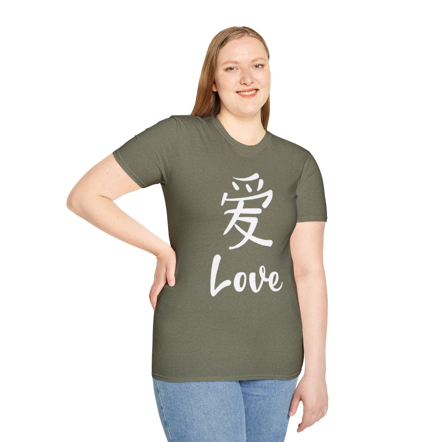 Love in Every Stitch Unisex T-Shirt | Softstyle Tee for Casual Wear, Gift Idea, Anniversaries, Valentine's Day, Real Love Apparel