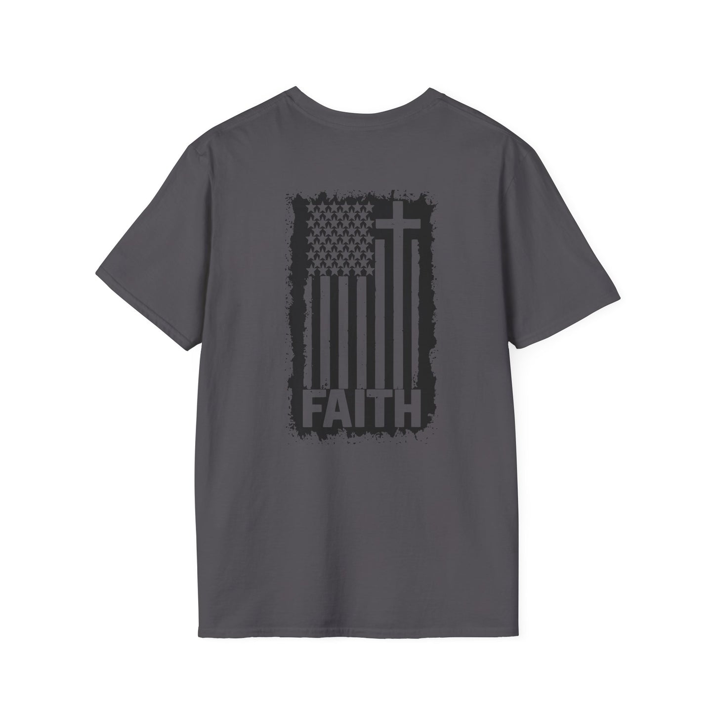 Faith-Inspired American Flag T-Shirt