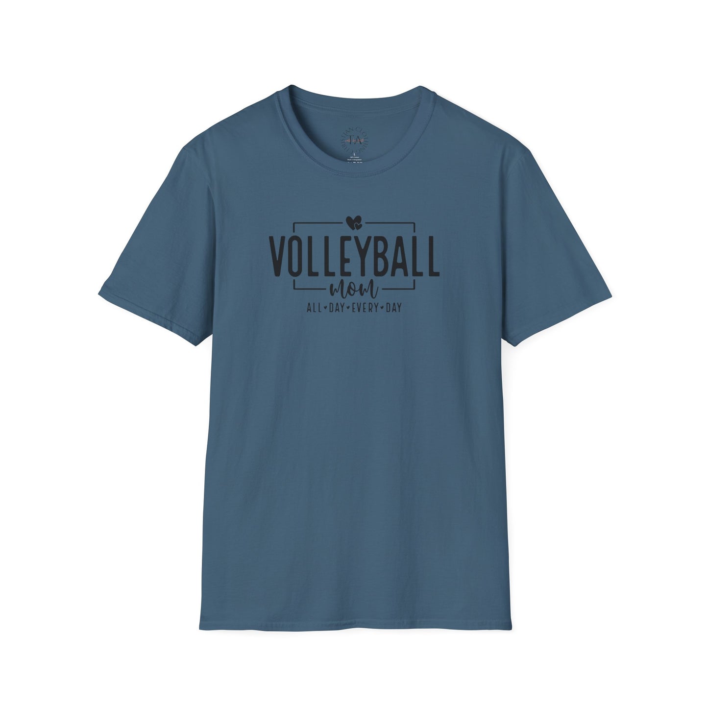 Volleyball Tee - All Day Every Day, Sports Shirt, Casual Wear, Gift for Athletes, Summer Outfit