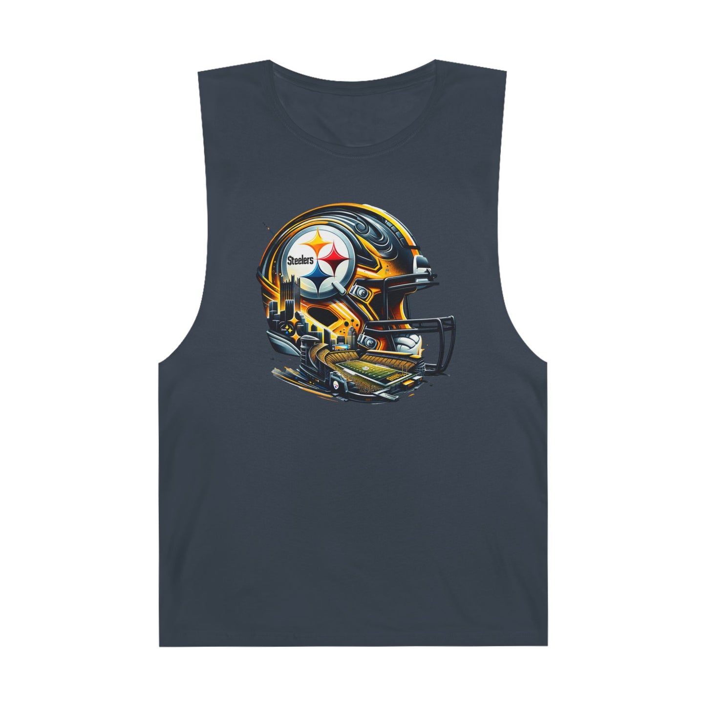 Football Unisex Sports Tank Top with Helmet Design, Casual Gym Wear, Game Day Outfit, Fitness Apparel, Athletic Gift