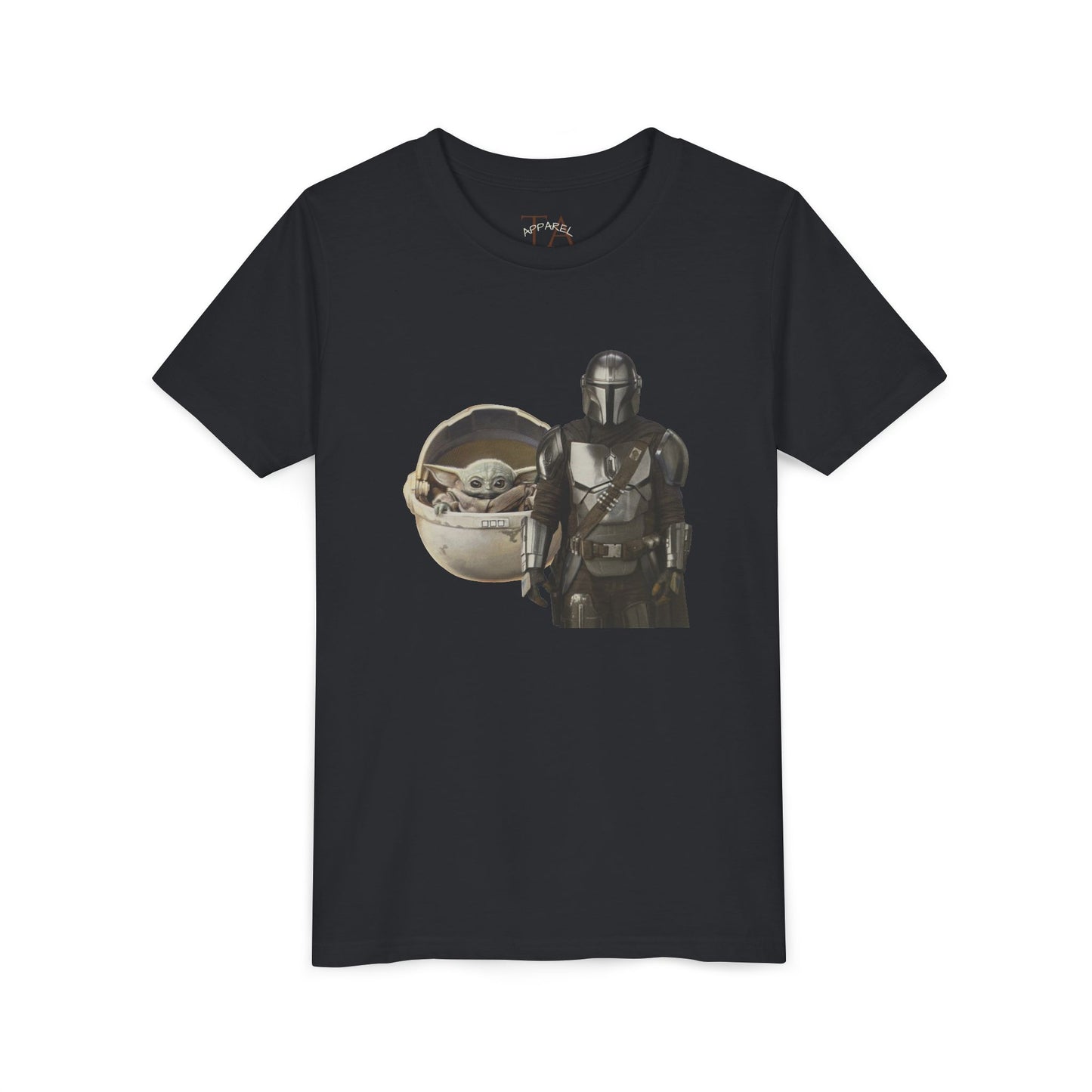 Kids Star Wars Inspired Youth Tee, Mandalorian T-Shirt, Grogu Shirt, Galaxy Adventure, Kids Summer Outfit, Birthday Gift