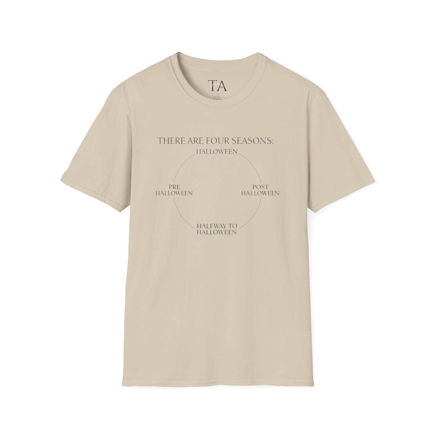 Halloween 4 Seasons Minimalist Unisex Tee