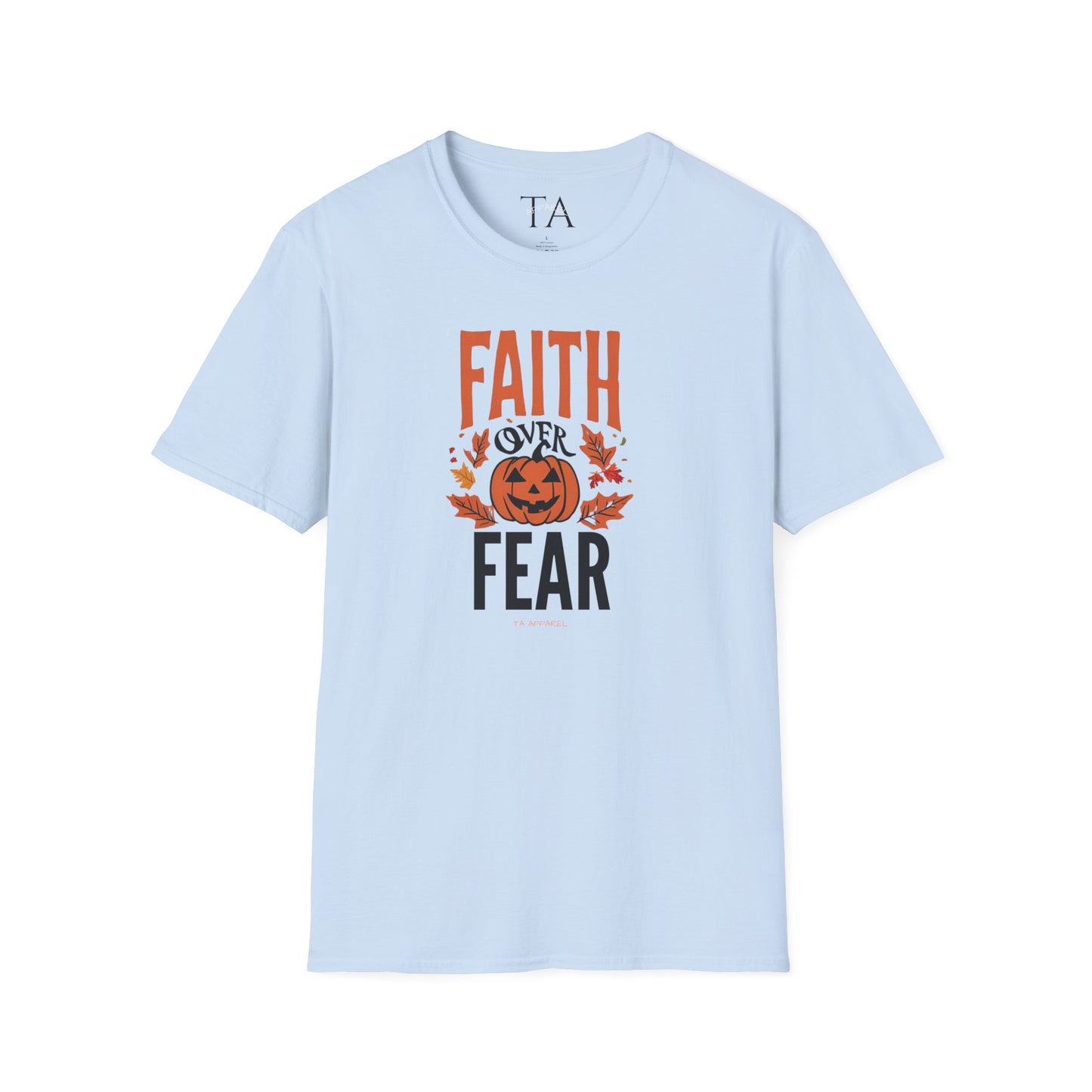 Faith Inspired Halloween T-Shirt "Faith Over Fear"