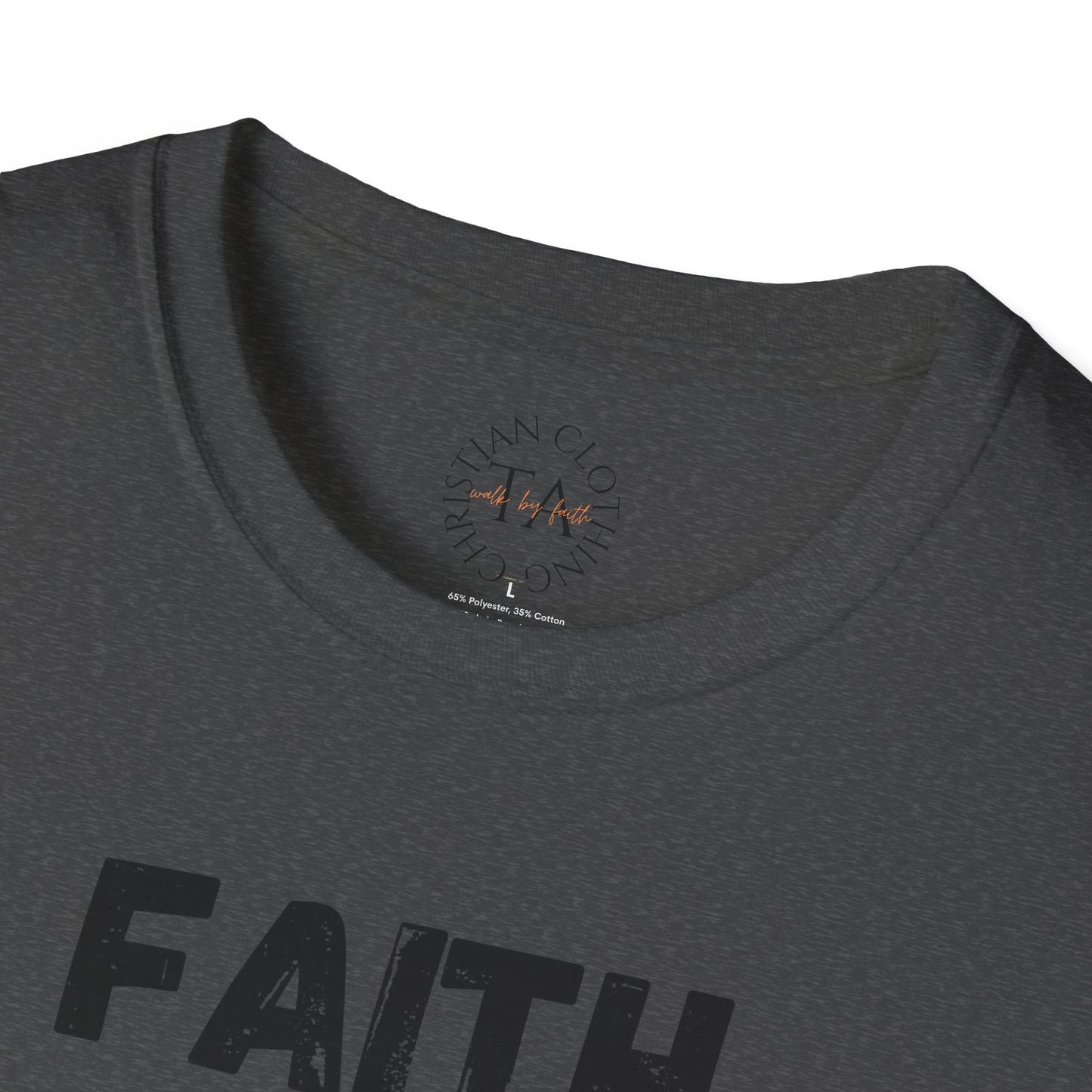Faith Inspired Unisex T-Shirt - Faith Over Fear Design