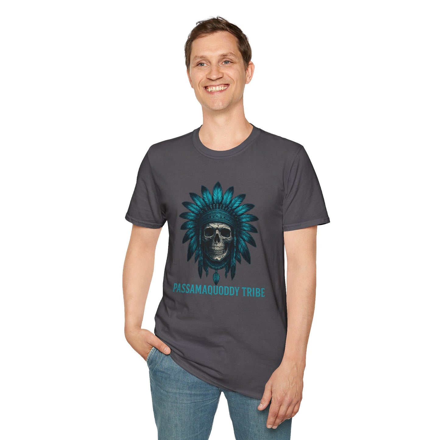 Tribal Graphic T-Shirt - Passamaquoddy Tribe Design5, Gift for Adventurers