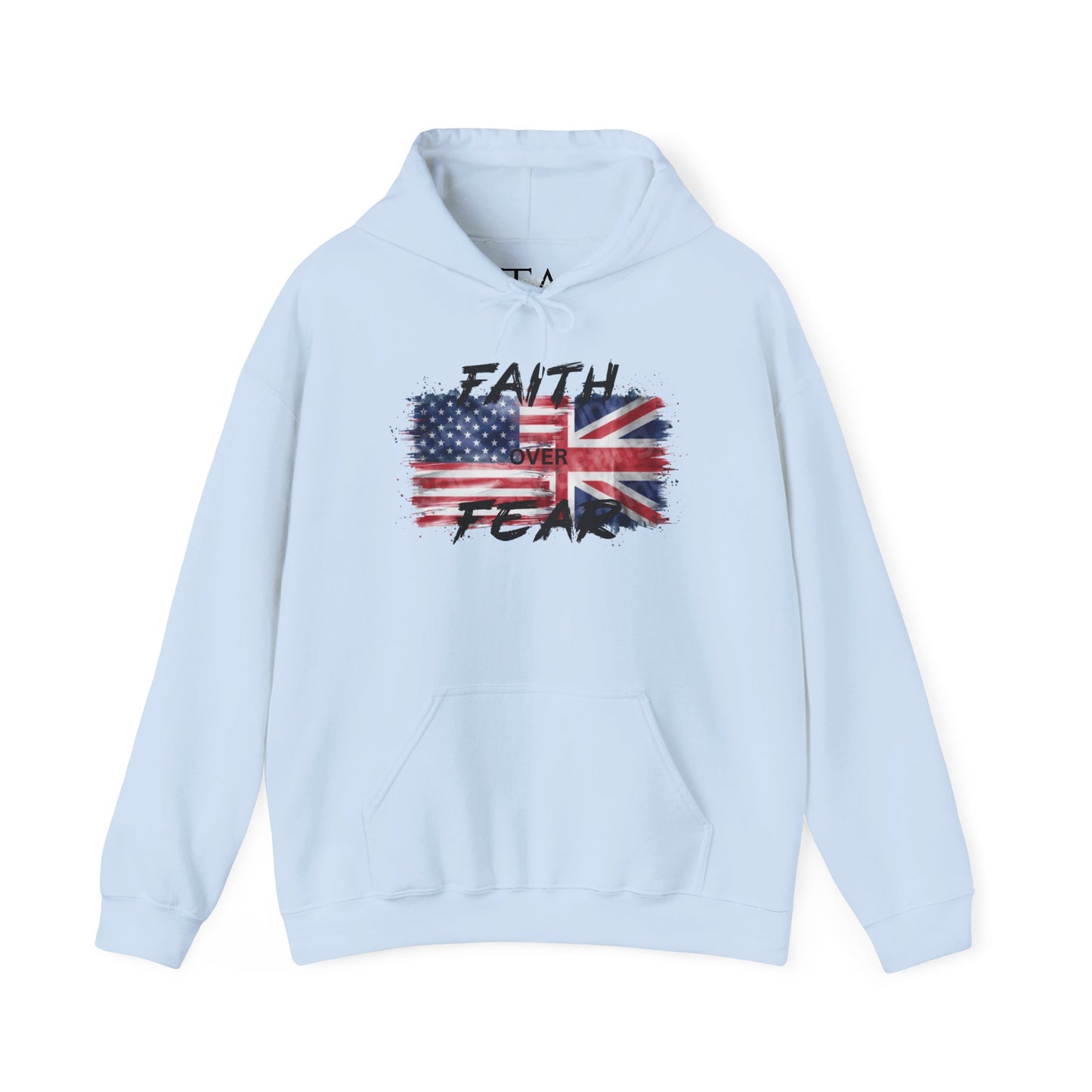 Faith over Fear USA UK Unisex Hoodie