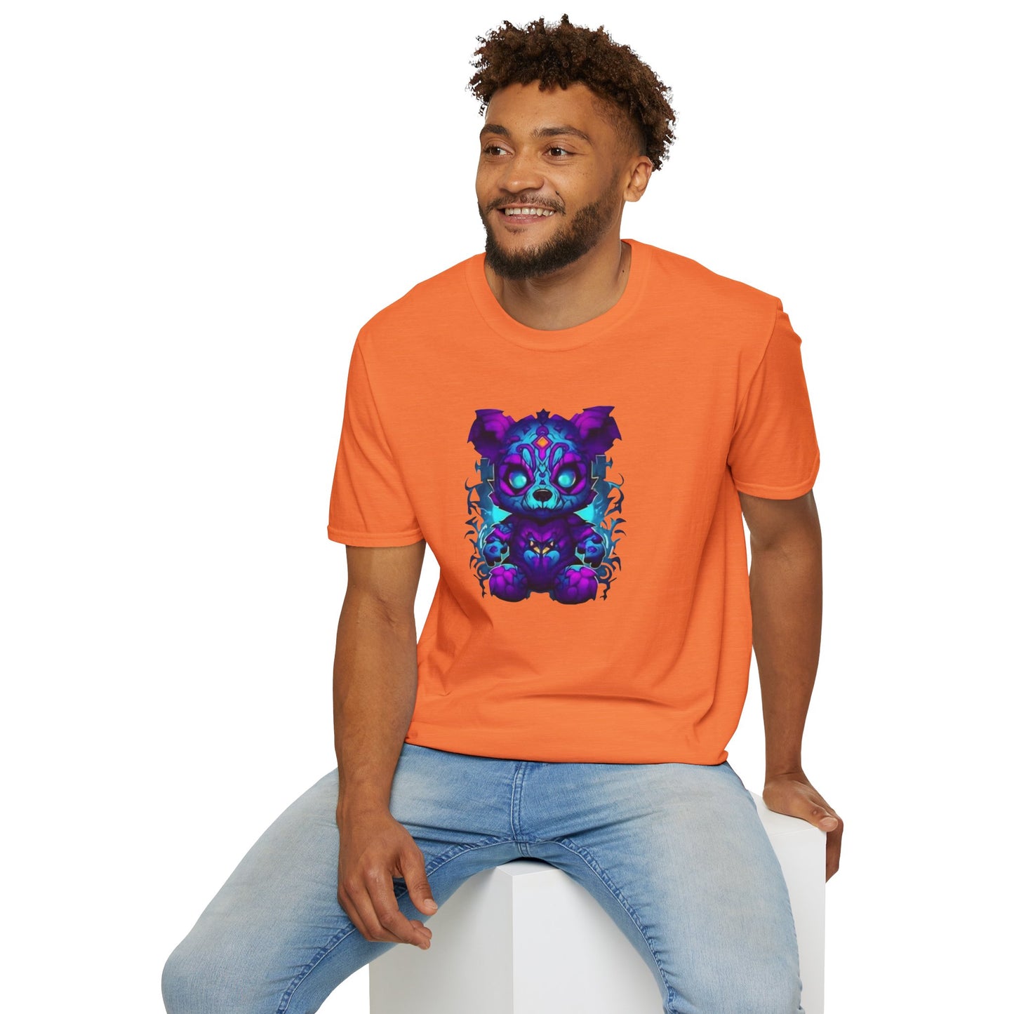 Unisex Colorful Bear T-Shirt