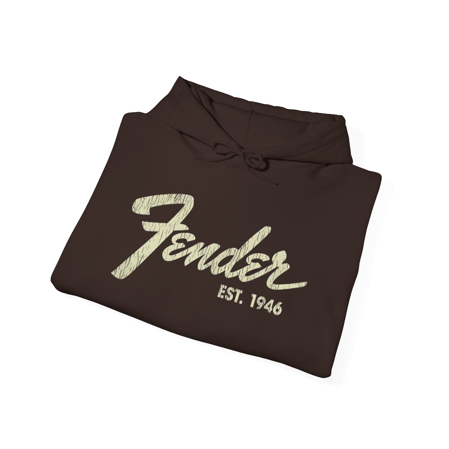 Fender Est 1946 Hoodie - Music Lovers Graphic Sweatshirt