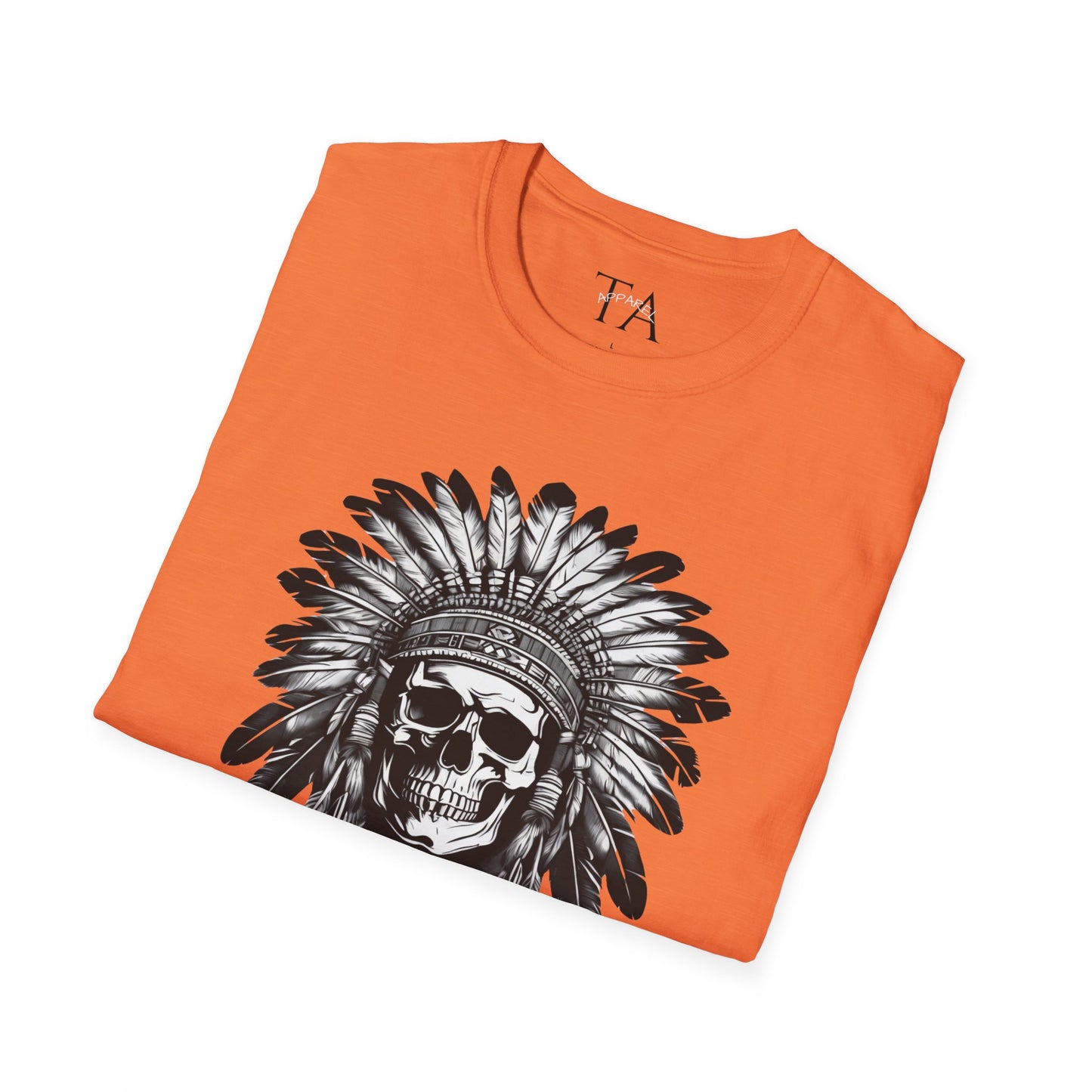 Native American Skull Graphic Unisex T-Shirt