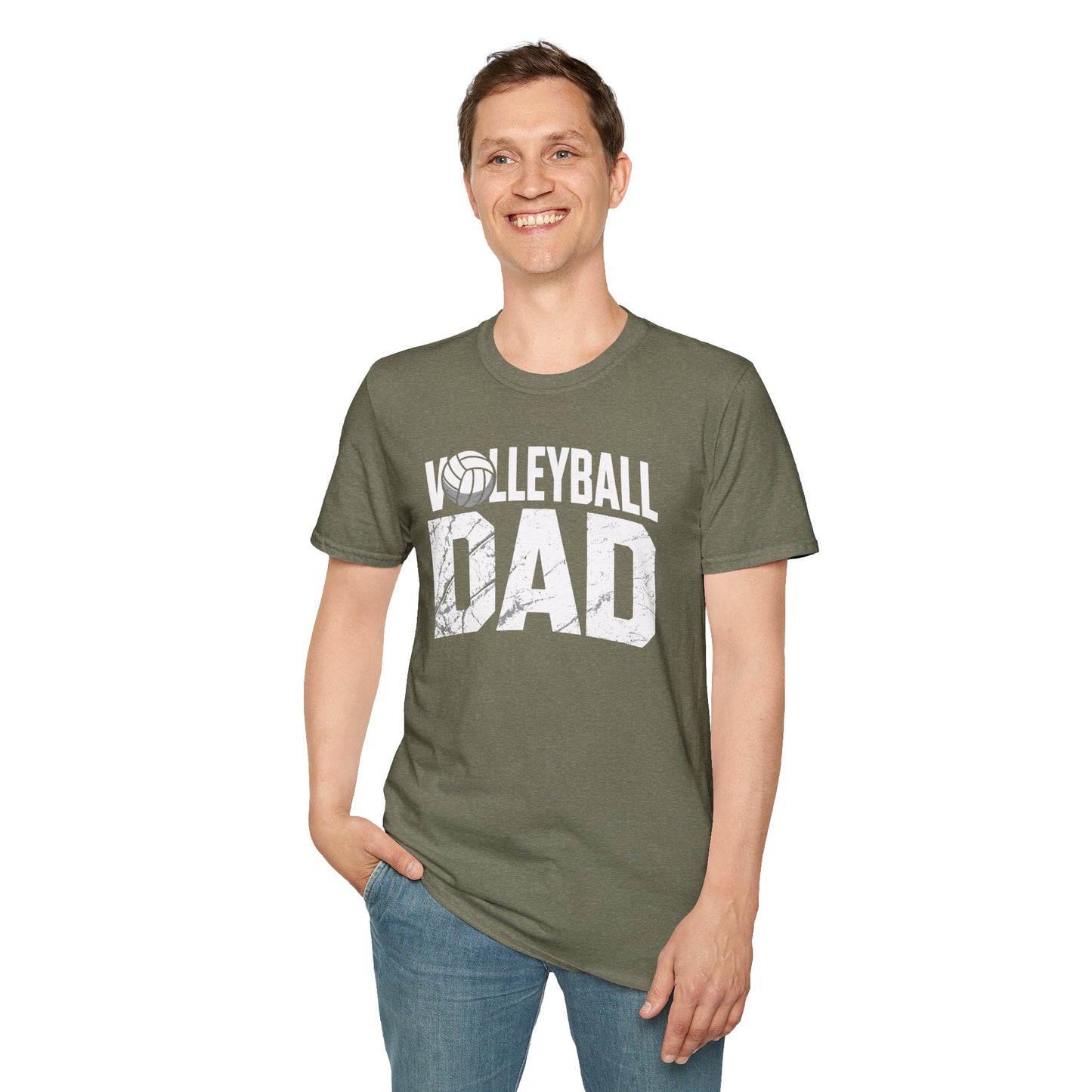 Volleyball Dad T-Shirt - Customizable