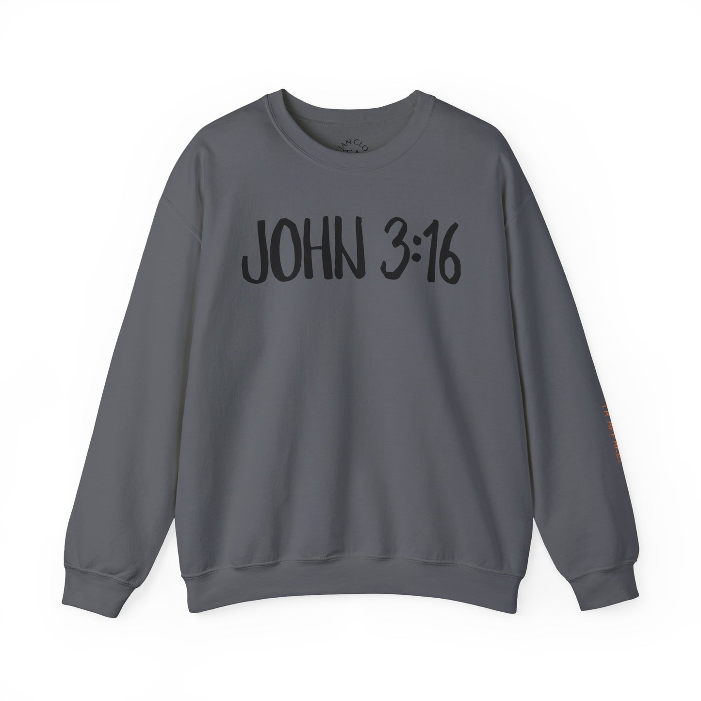 Faith Inspired John 3:16 Crewneck Sweatshirt