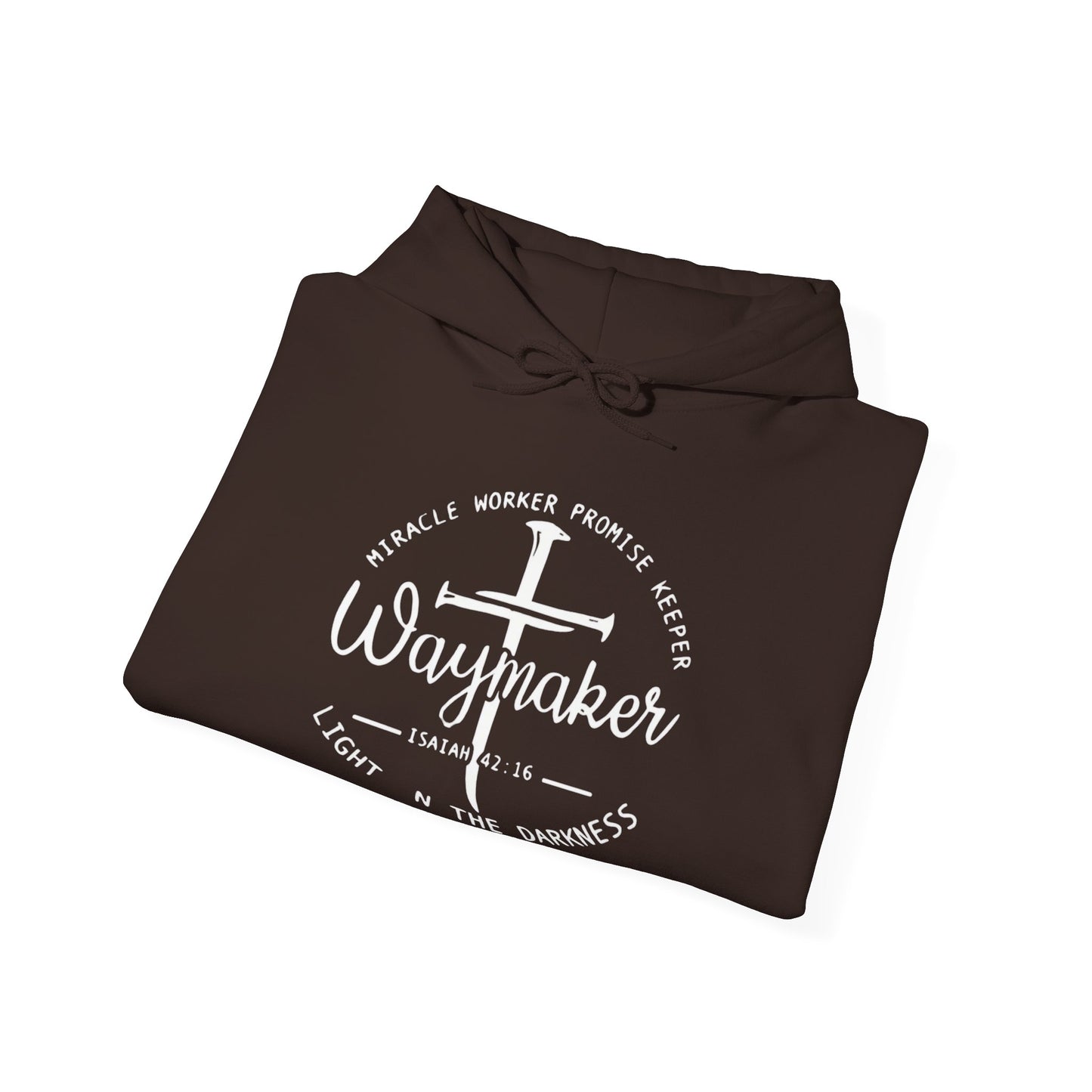 Faith Inspired Waymaker Hoodie - Cozy Sweatshirt for Faith Lovers and Celebrations
