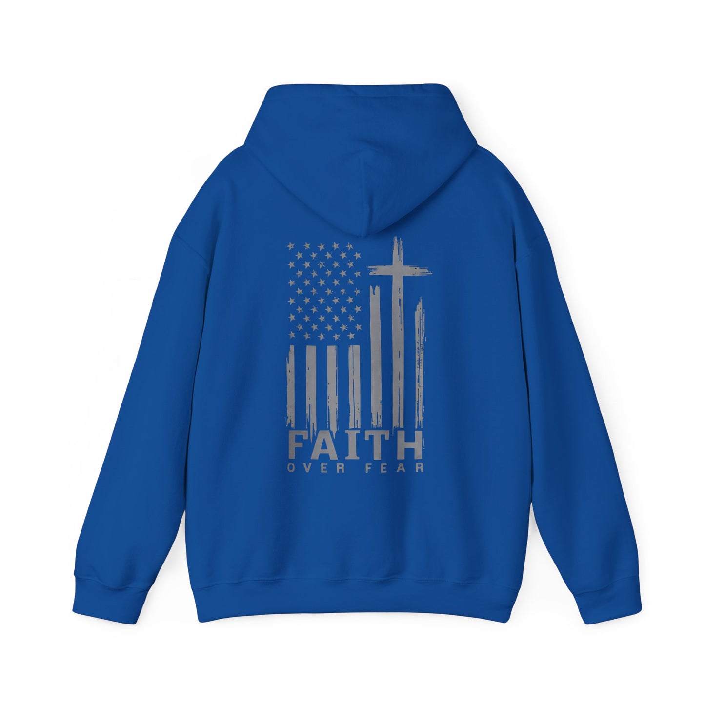 Faith Inspired Faith Over Fear Unisex Hoodie